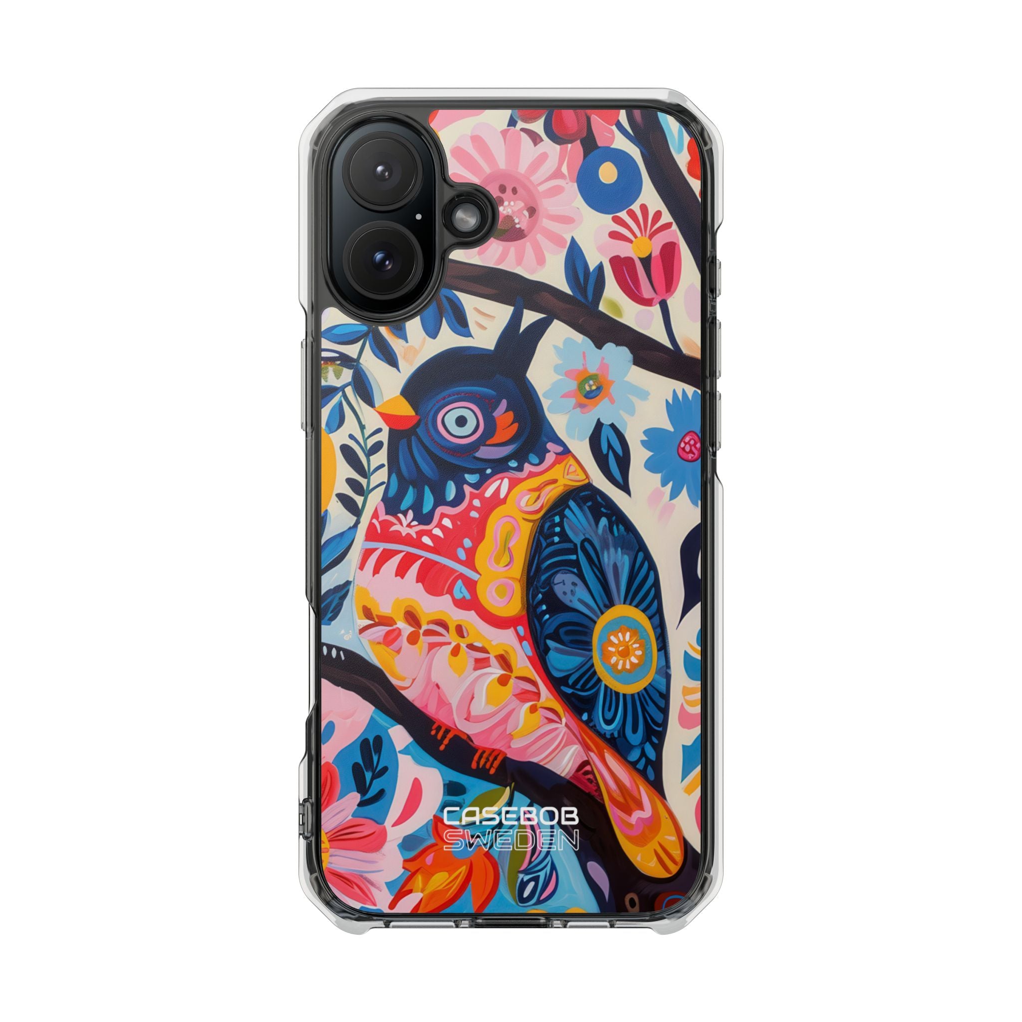 Whimsical Owl Garden iPhone 16 - Impact Clear+