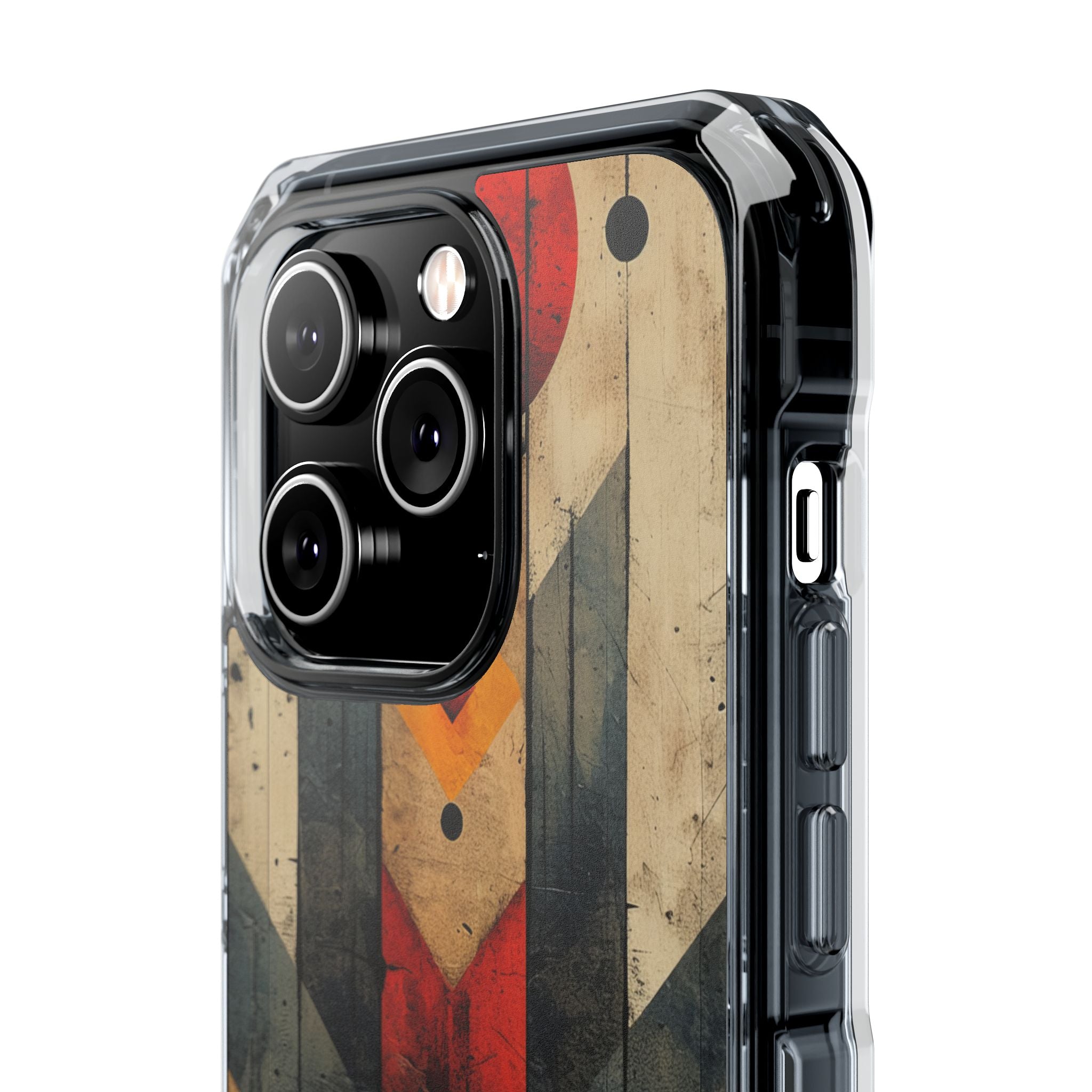 Geometric Fire Rise iPhone 14 - Impact Clear+