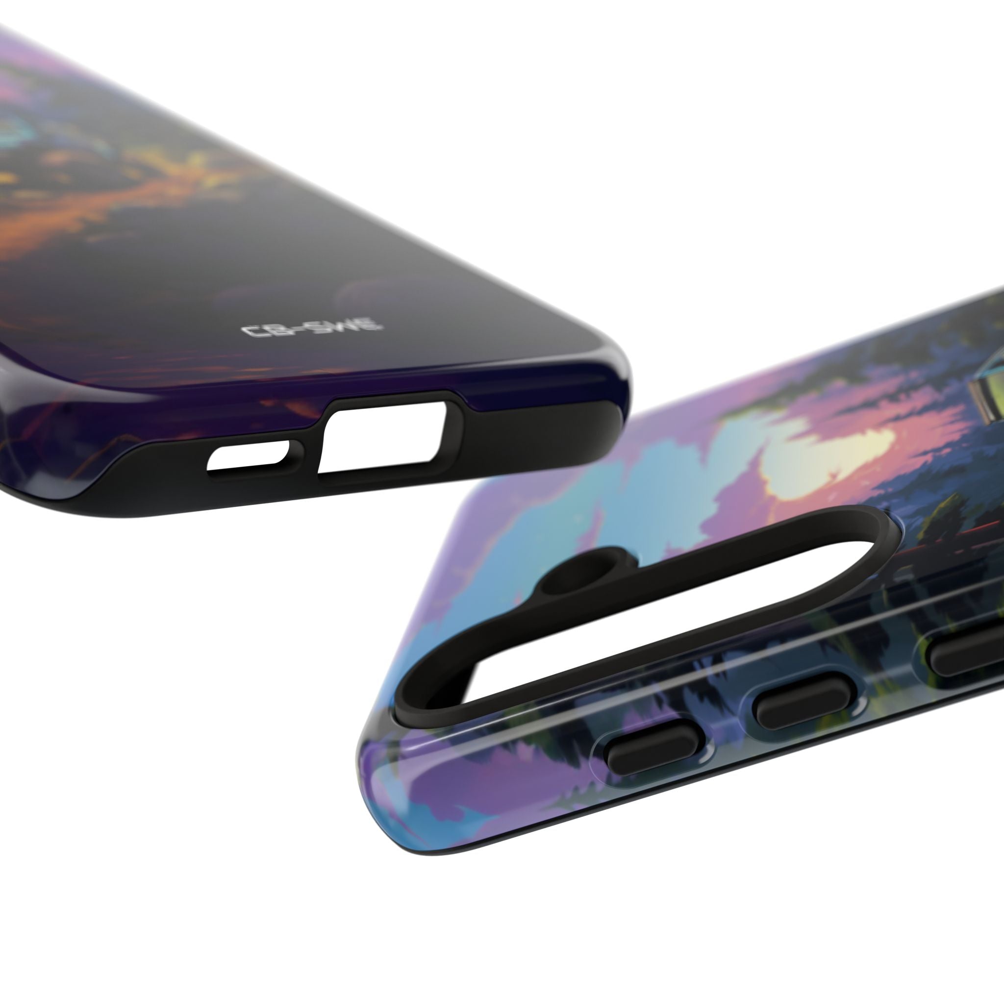 Sunset Forest Drive - Samsung Case