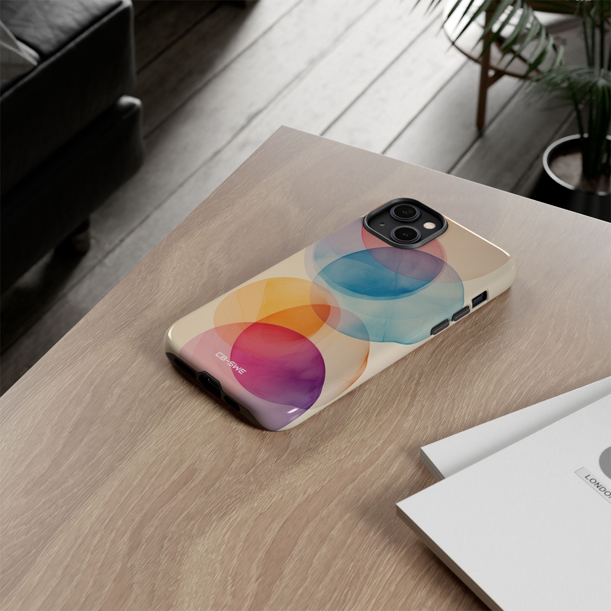 **Circles Embrace Light** - iPhone Case