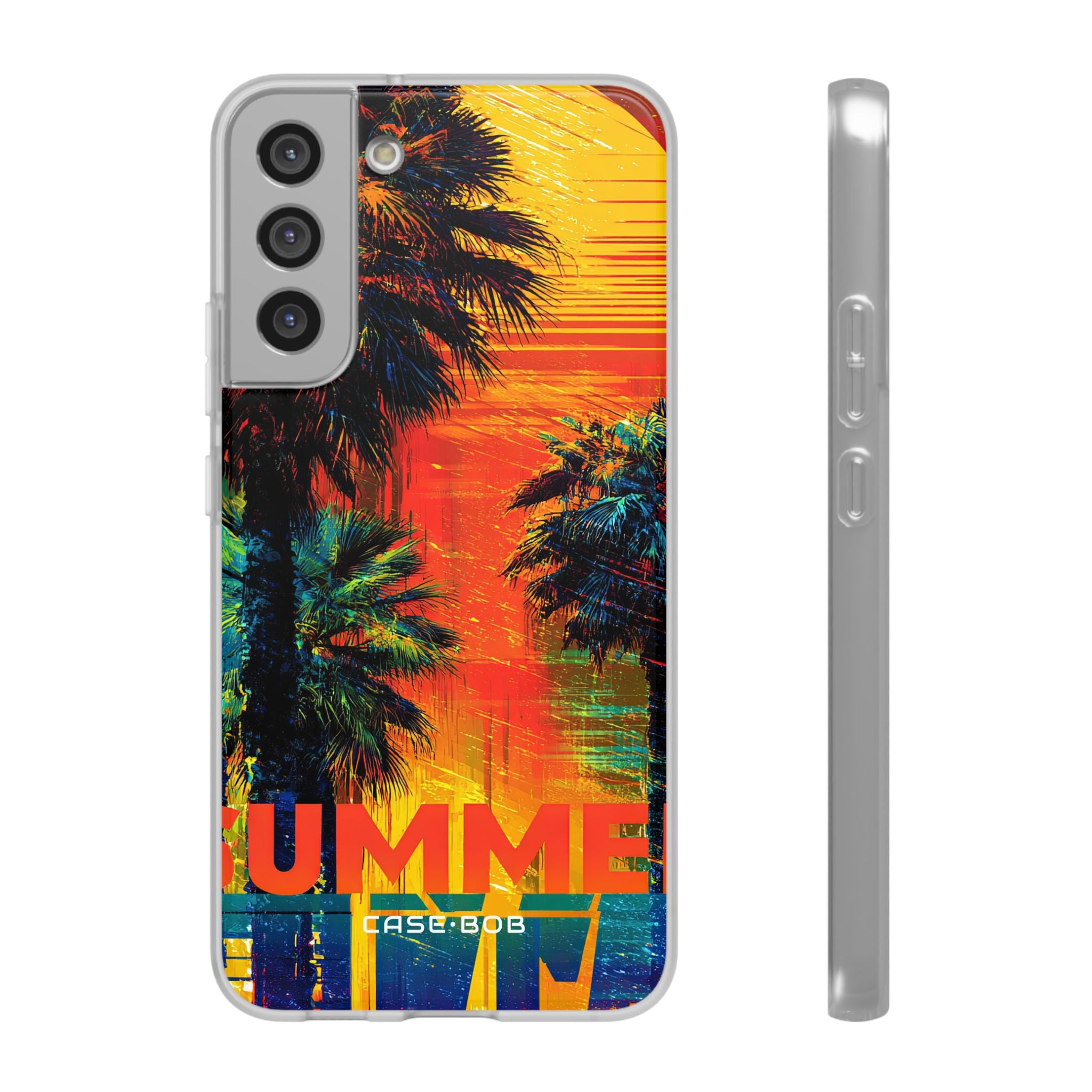 Tropical Sunburst Samsung S22 Plus Case - Soft