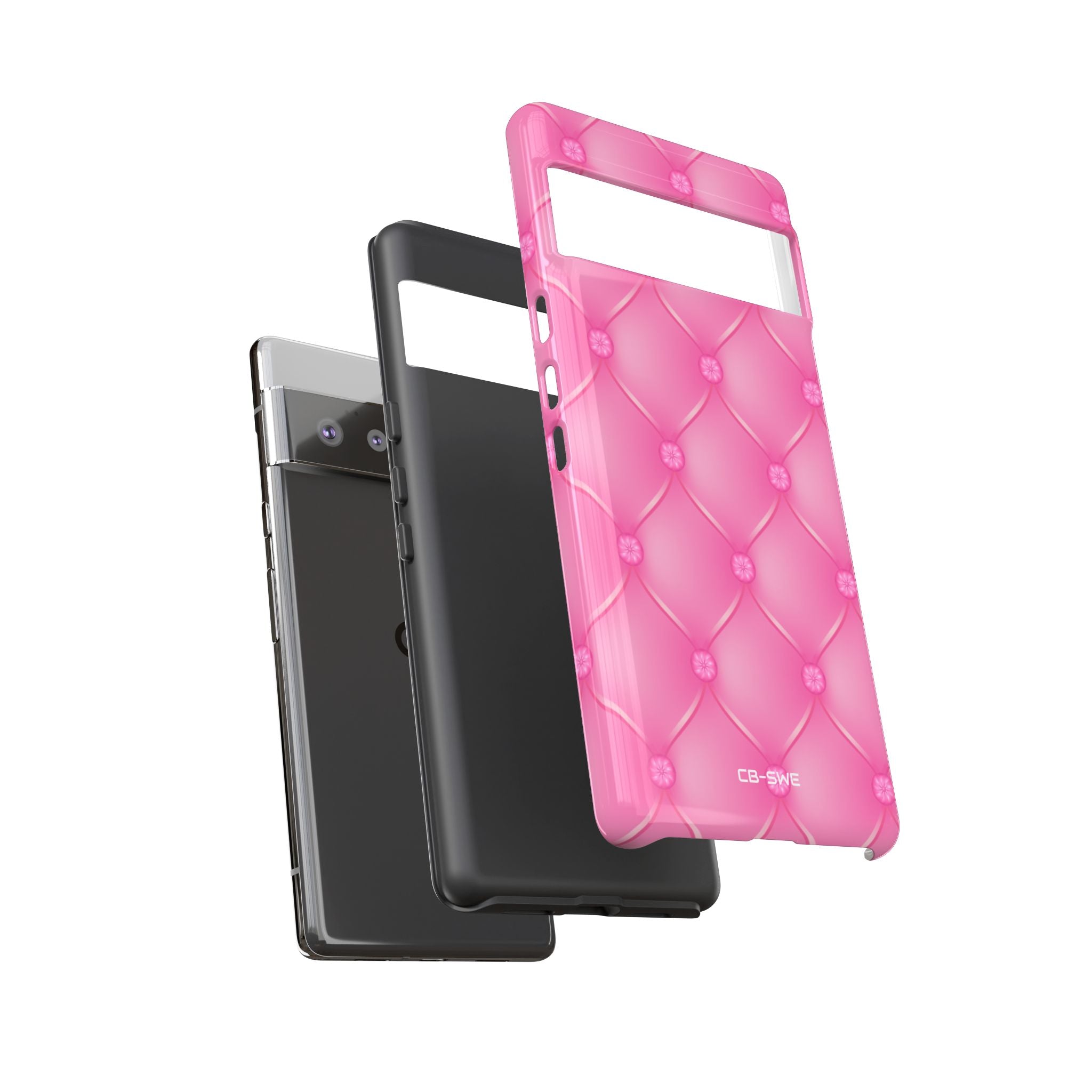 Quilted Pink Elegance - Google Pixel Case