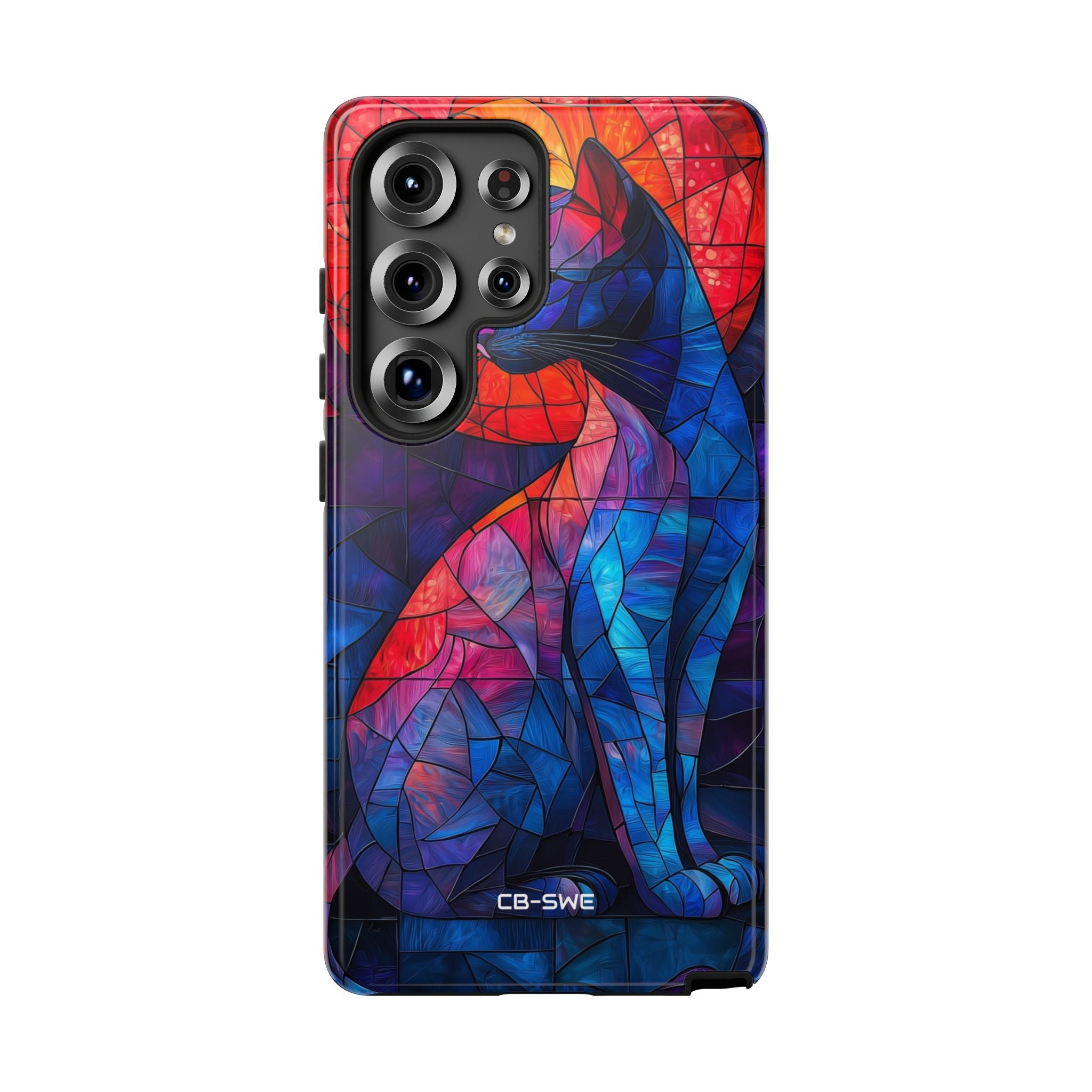 Cat Silhouettes Glow - Samsung Case