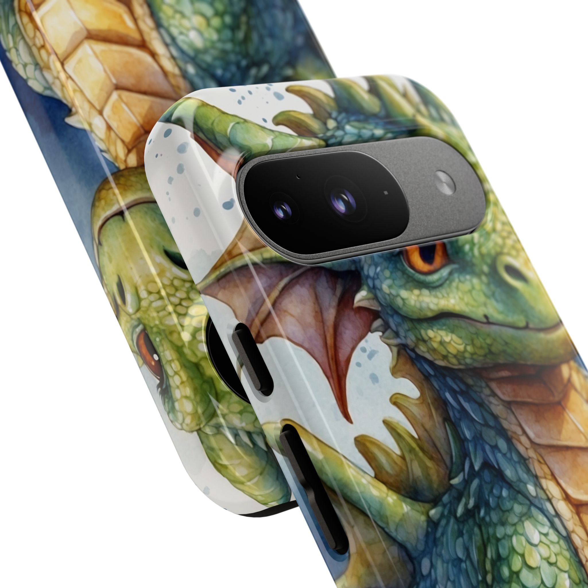 Green Dragon Smiles - Google Pixel Case