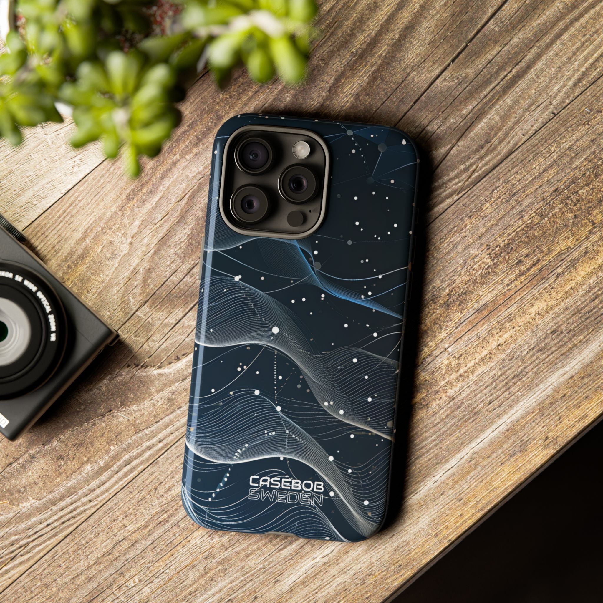 Cosmic Wave Network iPhone 15 - Tough