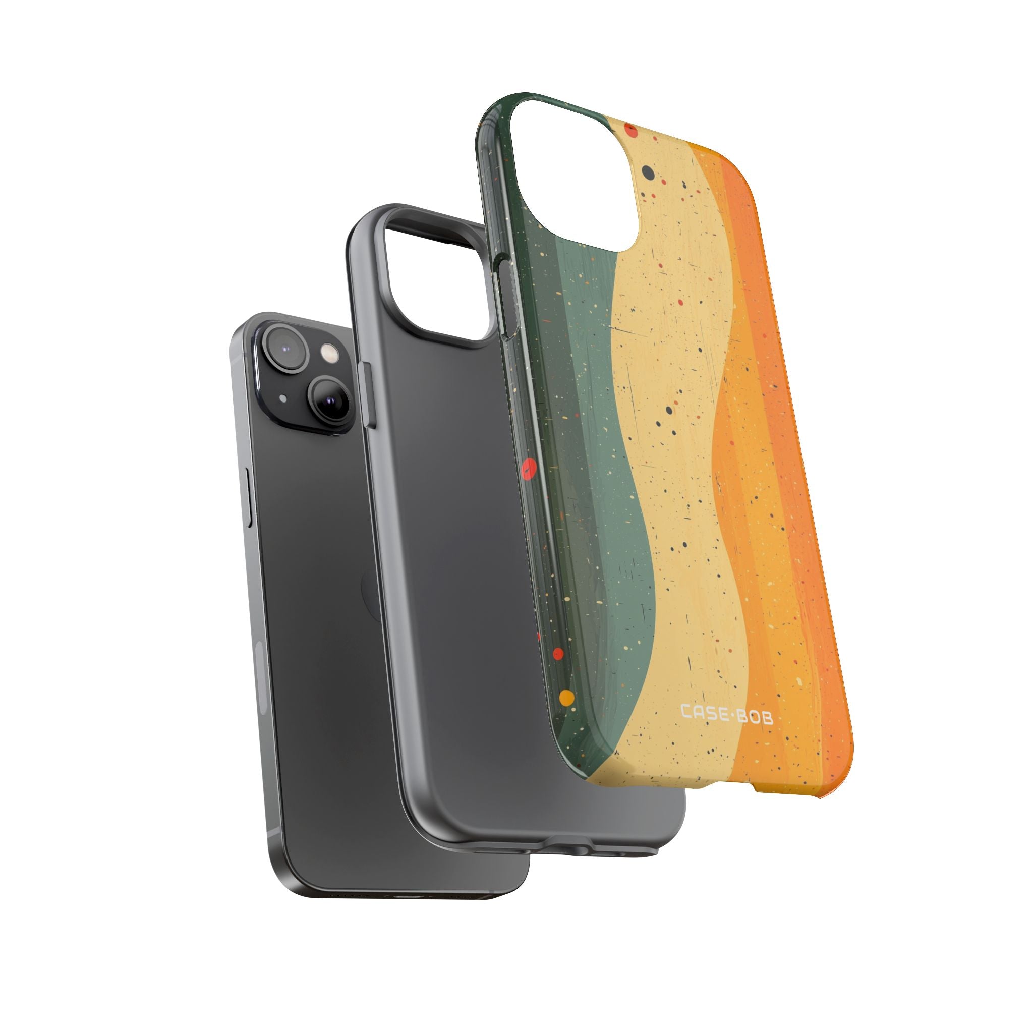 Wavy Forest Veil iPhone 14 Plus Case - Tough