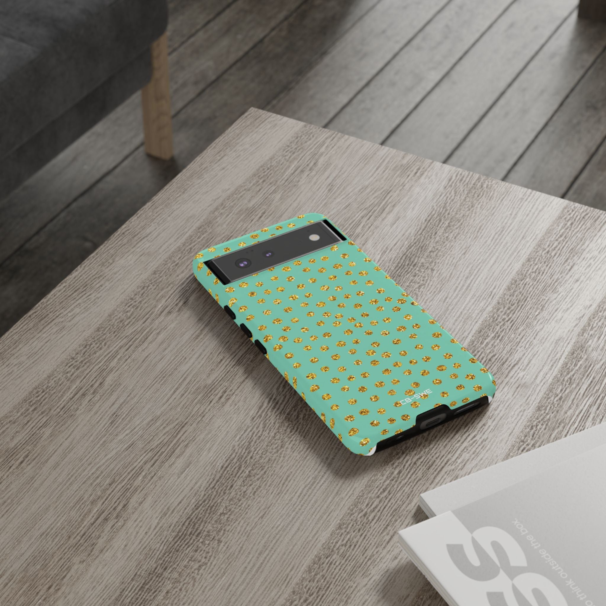 Golden Dots Dance - Google Pixel Case