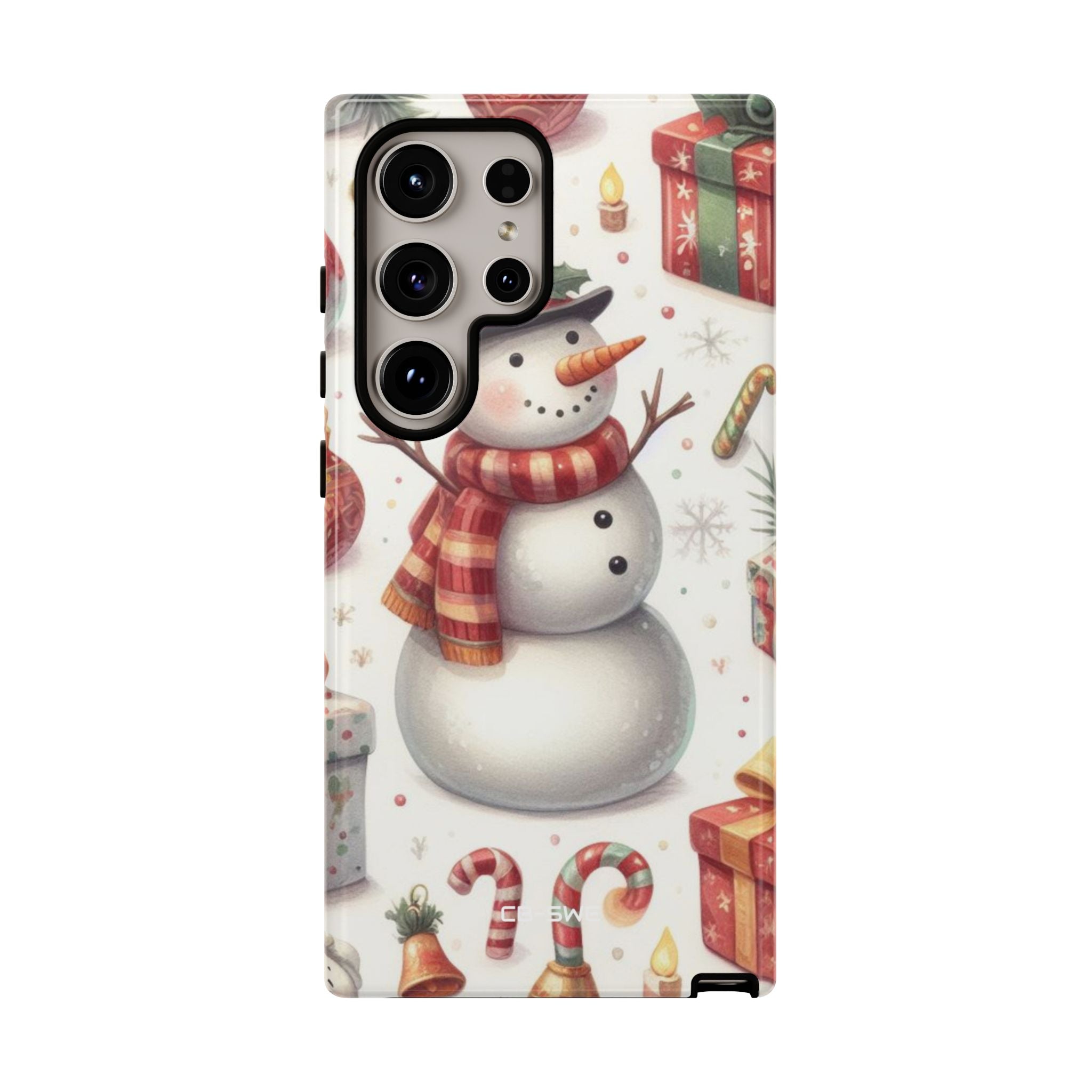 Snowman Wears Scarf - Samsung Case