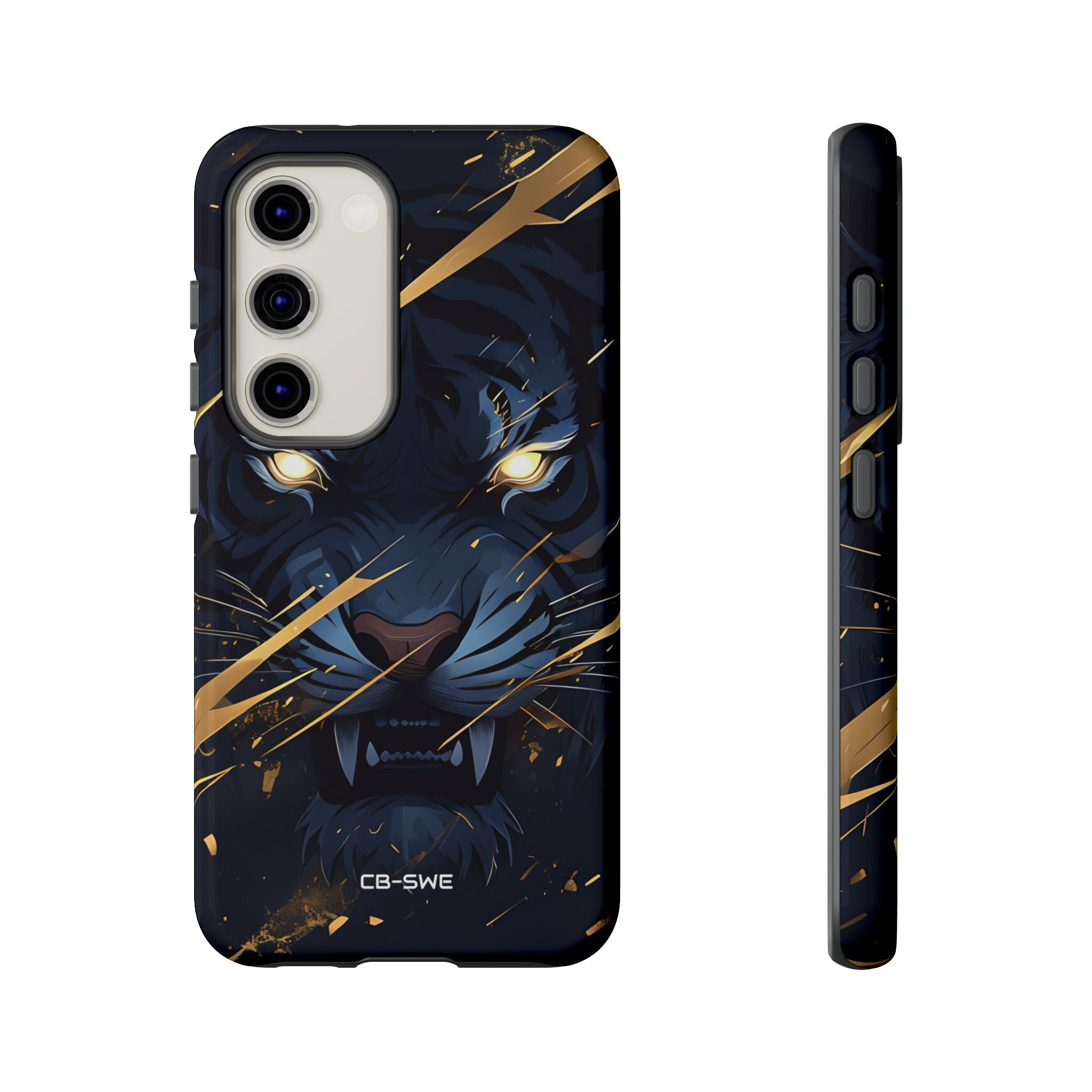 Tiger's Glowing Gaze - Samsung Case
