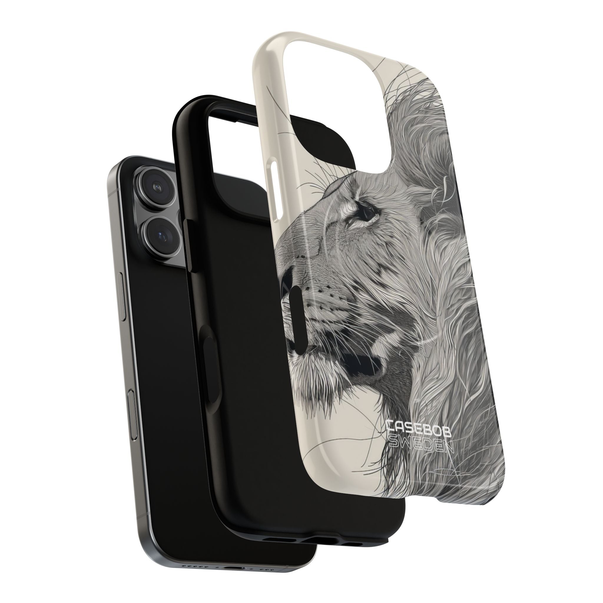 Majestic Lion Profile iPhone 16 - Tough+