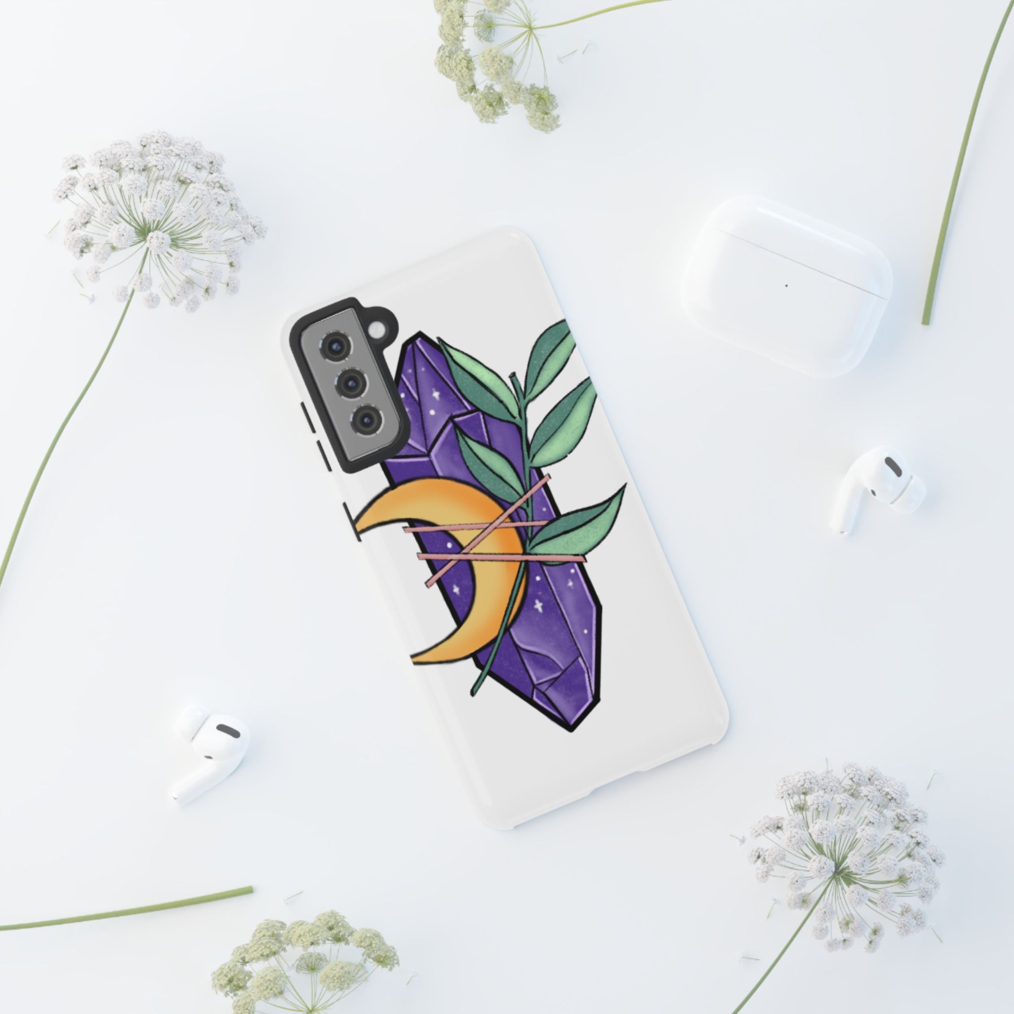 Mystical Moon Crystal - Samsung Case