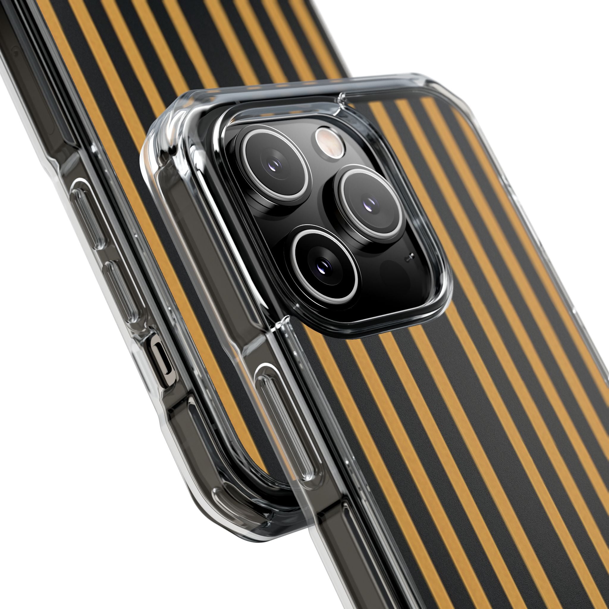 Golden Stripes iPhone 14 Pro Case - Impact