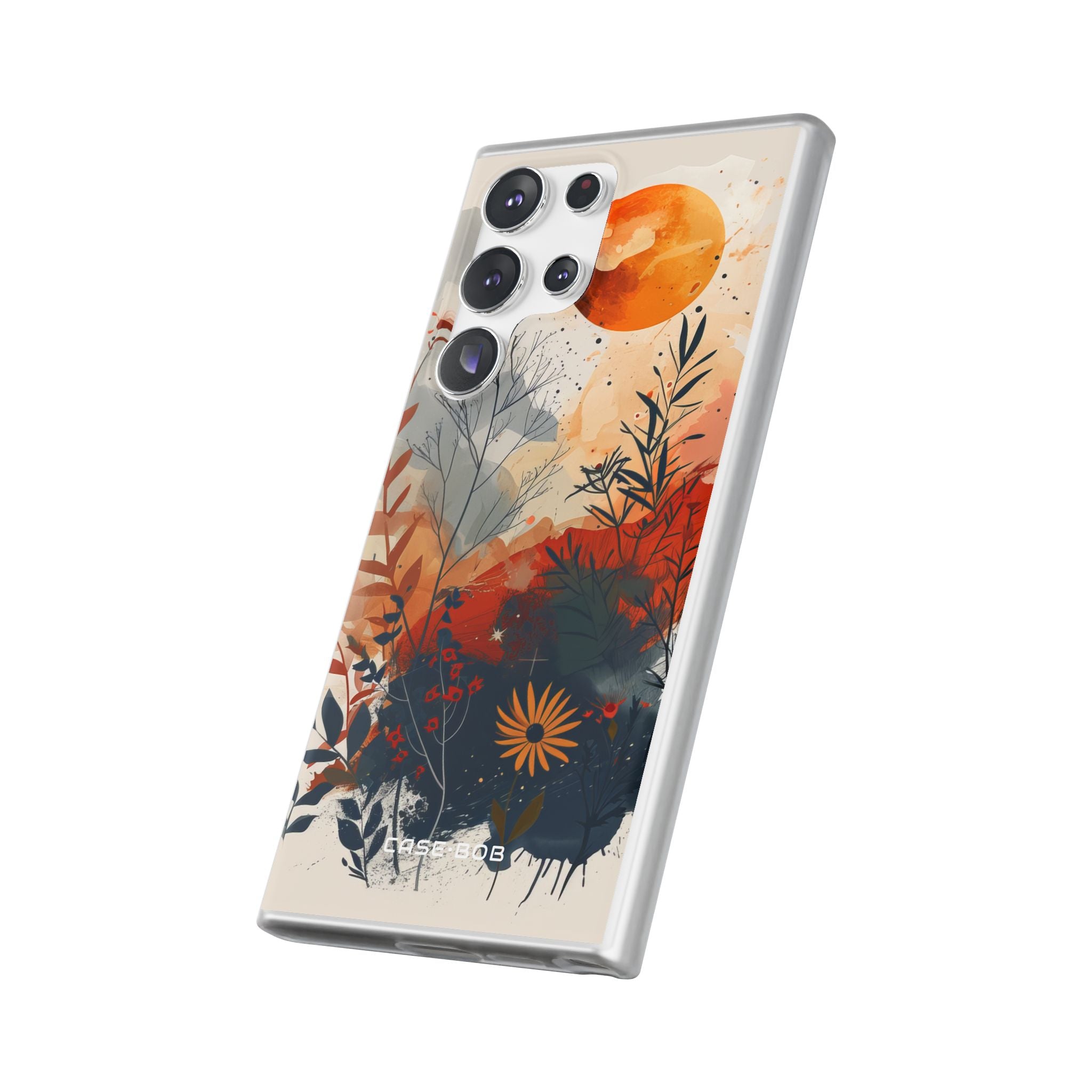 Orange Solstice Samsung S23 Ultra Case - Soft