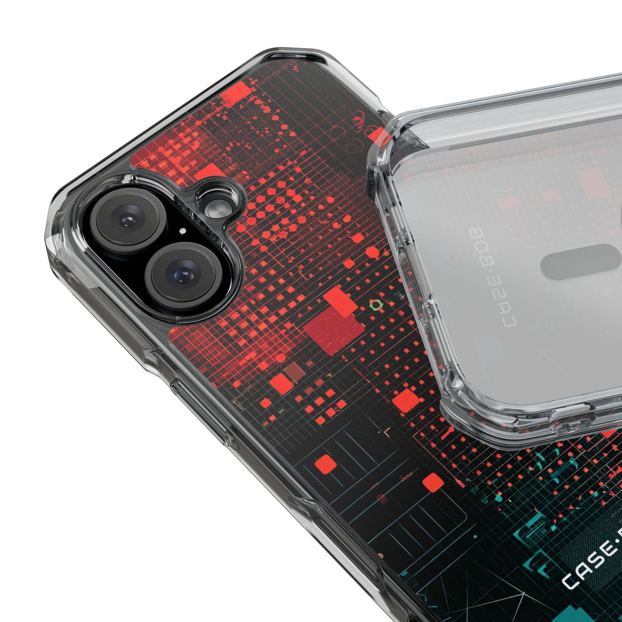 Grid Fusion iPhone 16 Case - Impact