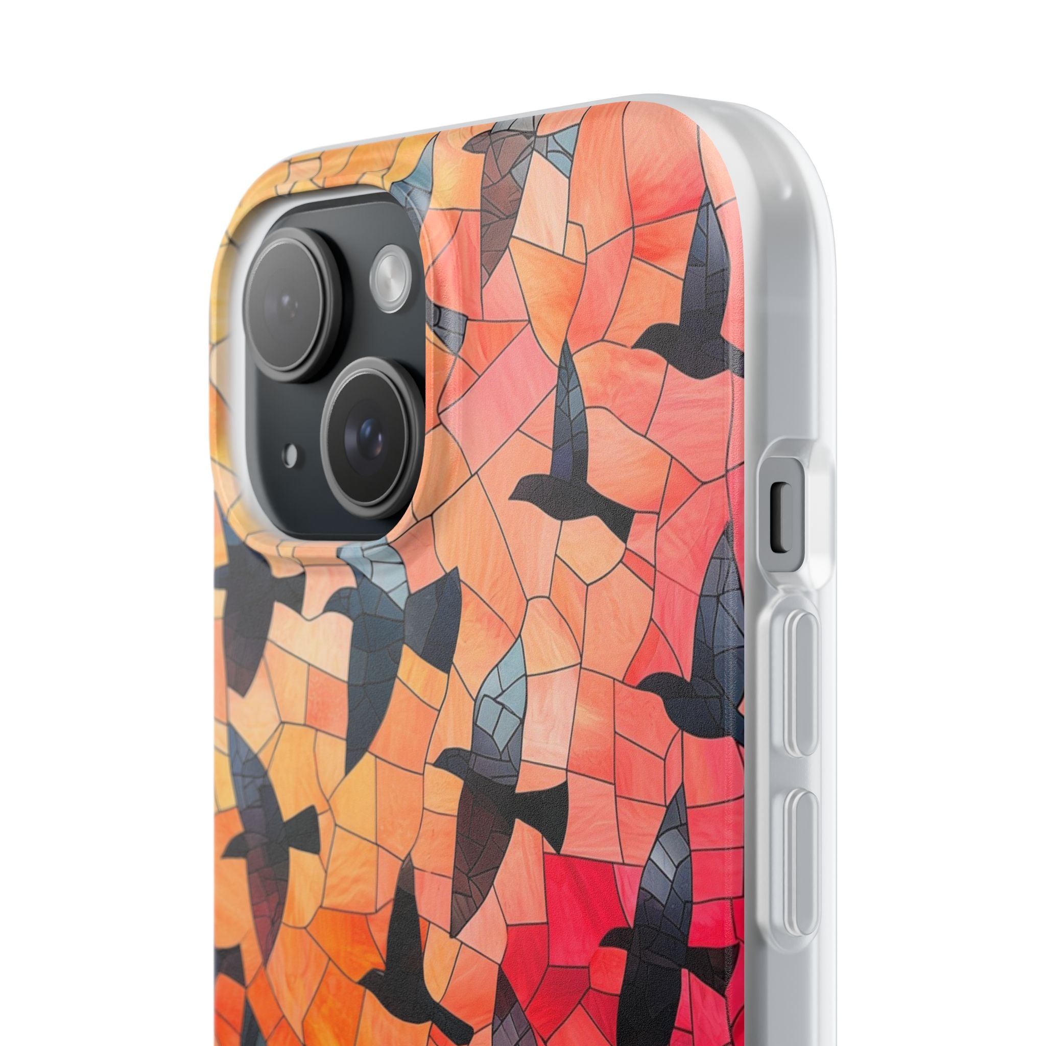 Blackbird Glow iPhone 15 Case - Soft