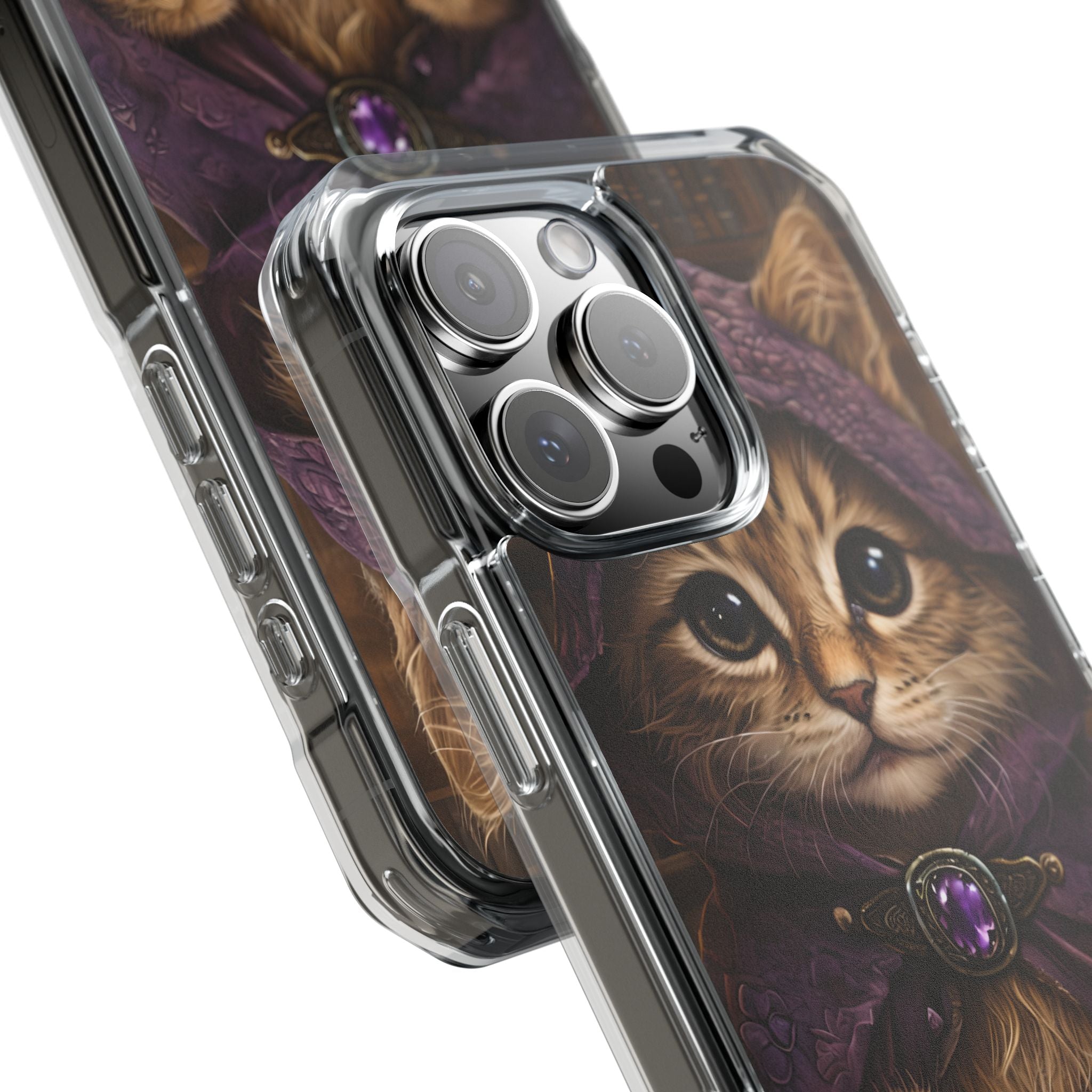 Mystical Wizard Cat iPhone Case - Impact