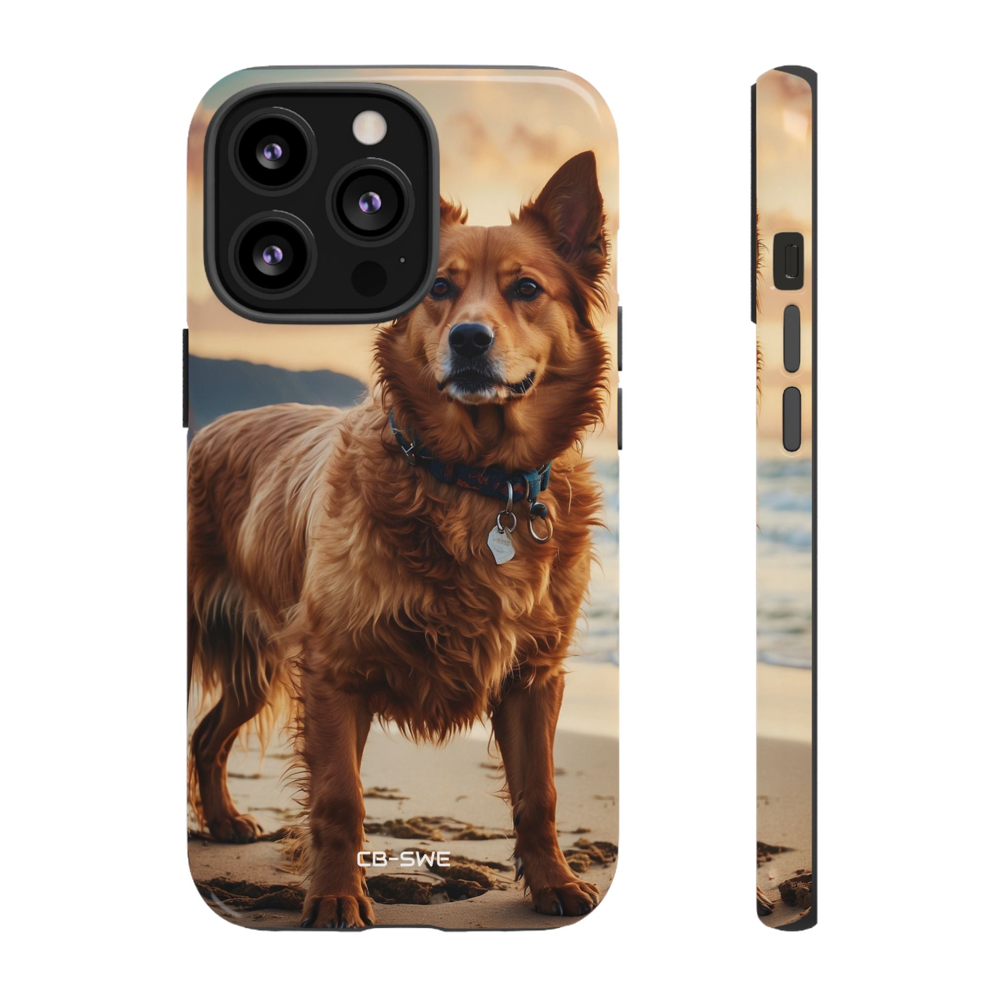 Golden Dog Plays - iPhone Case