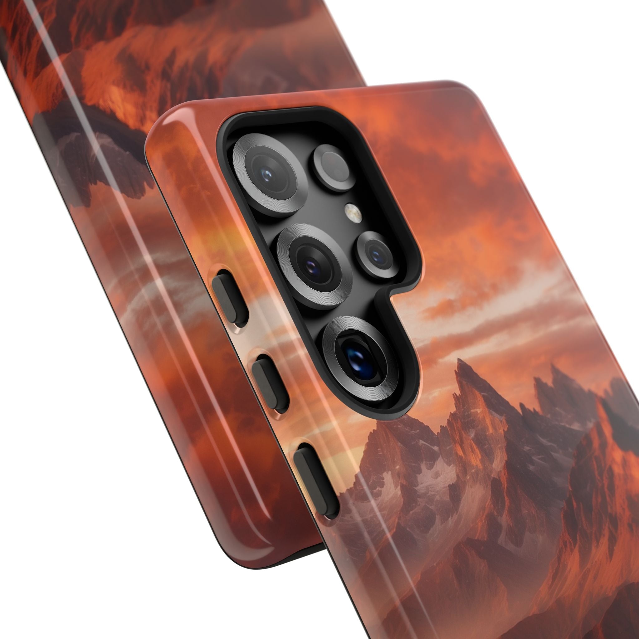 Jagged Glow Samsung S25 Ultra Case - Tough