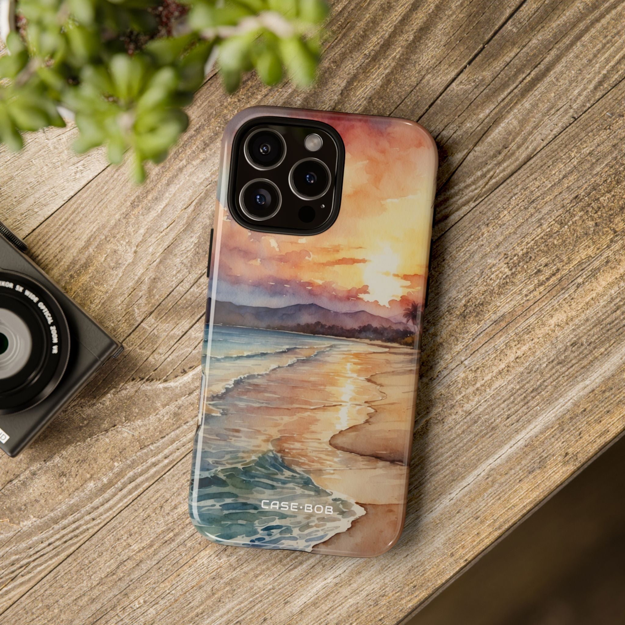 Sunset Reflection iPhone 16 Pro Max Case - Tough