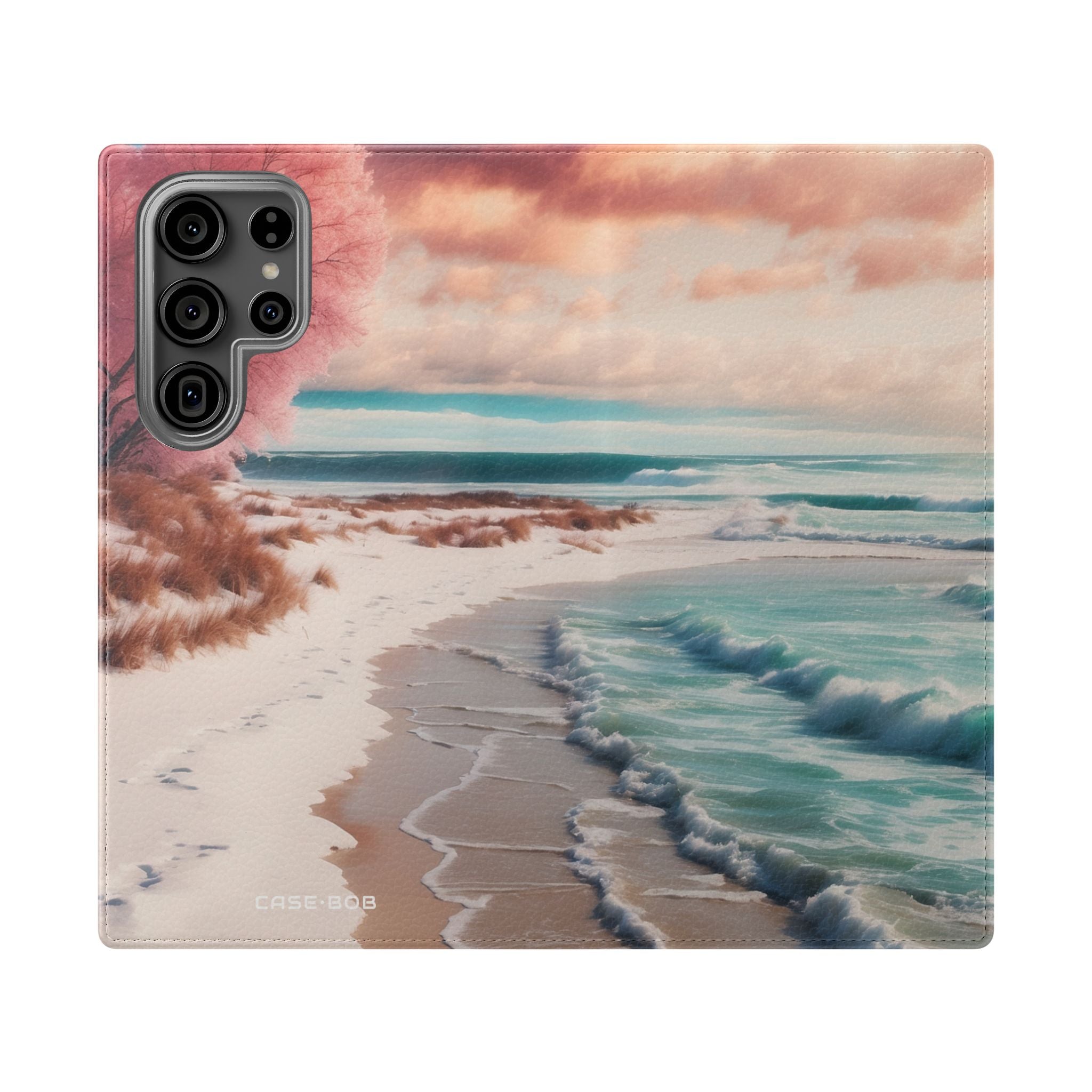 Pink Breeze Tree - Samsung S23 Ultra Case - Wallet