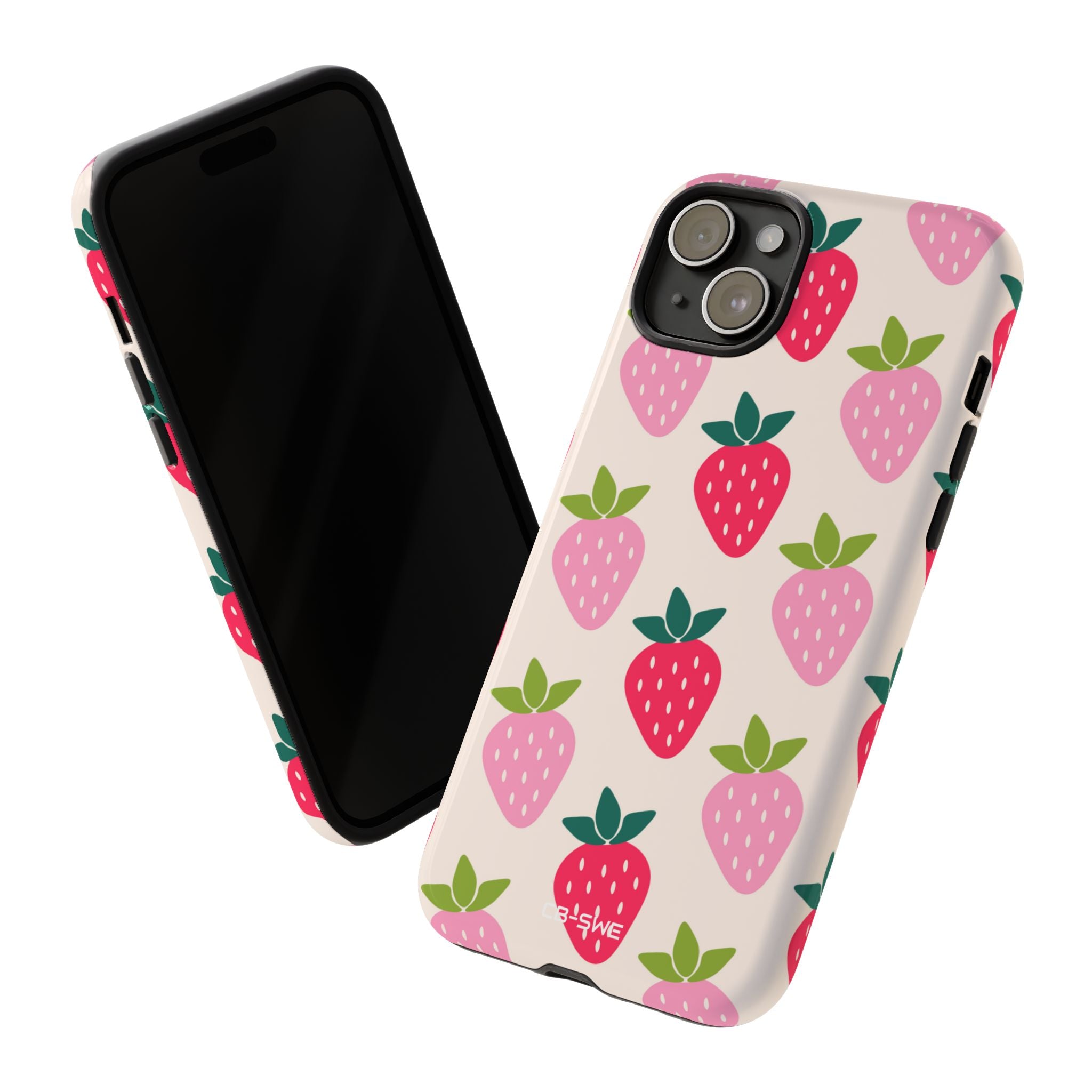 Vibrant Strawberry Rhythm - iPhone Case