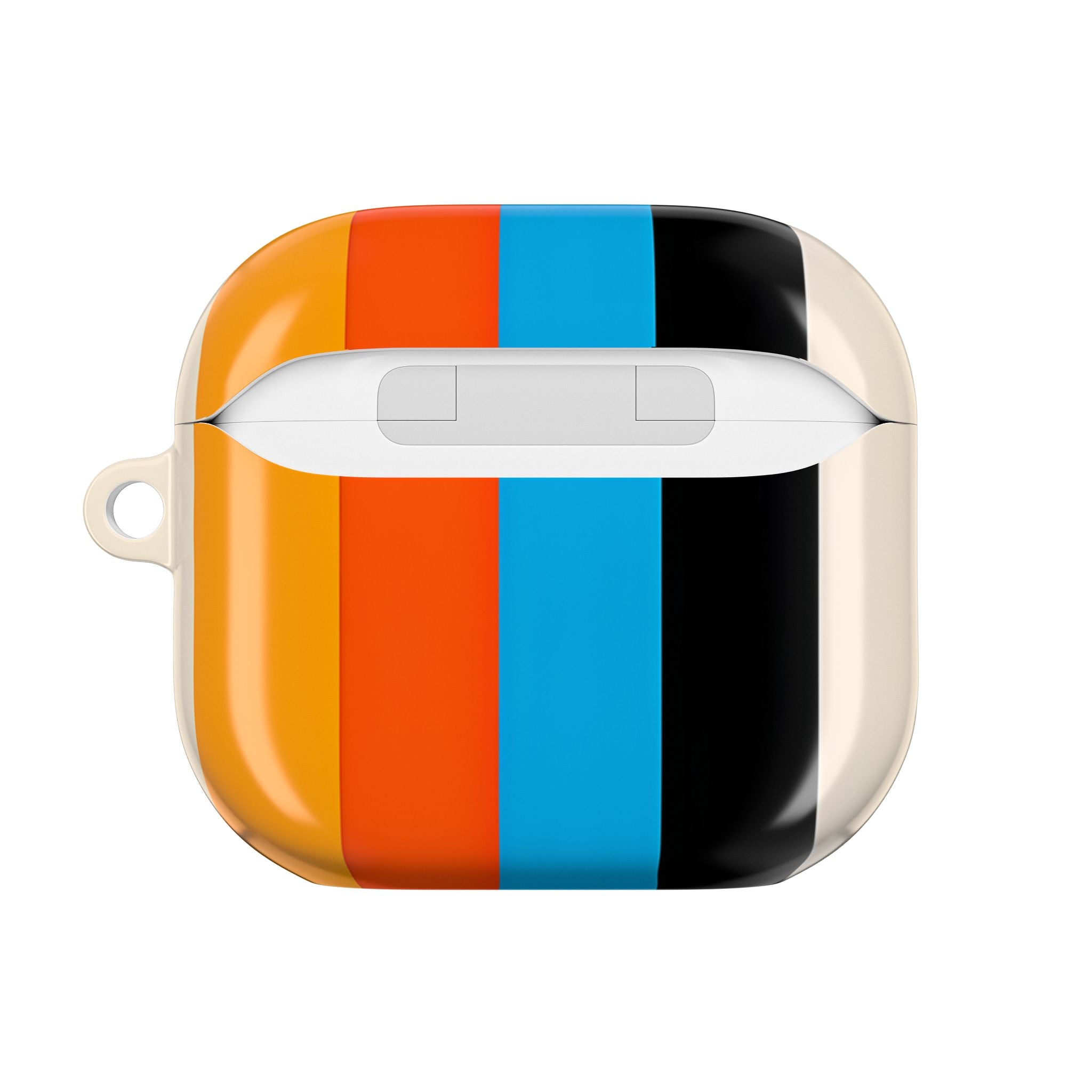 Rainbow Stripes Beige - AirPods Case