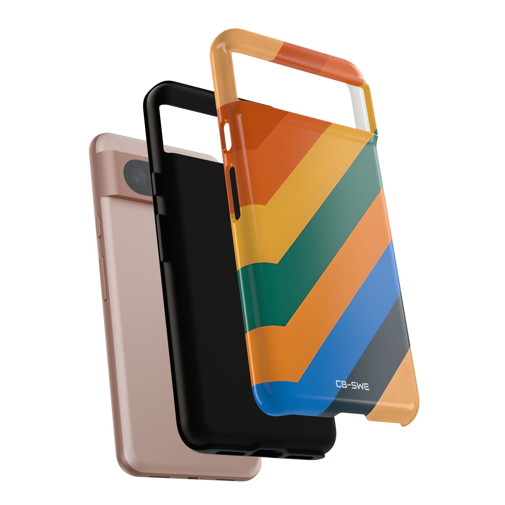 Vibrant Geometric Harmony - Google Pixel Case