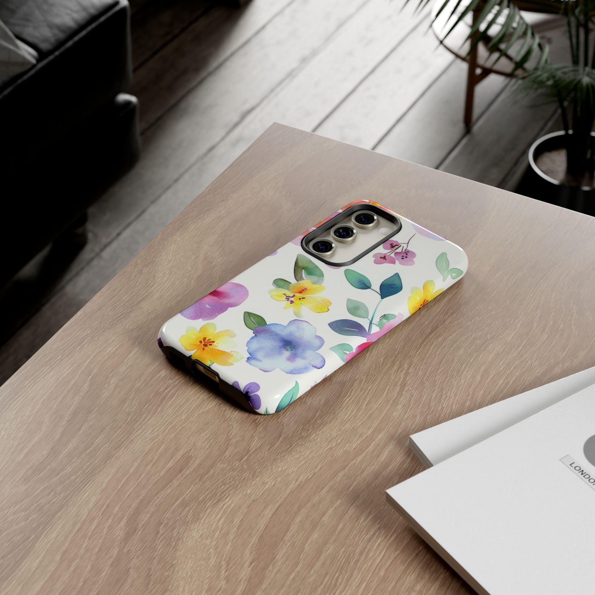 Whimsical Watercolor Florals - Samsung Case