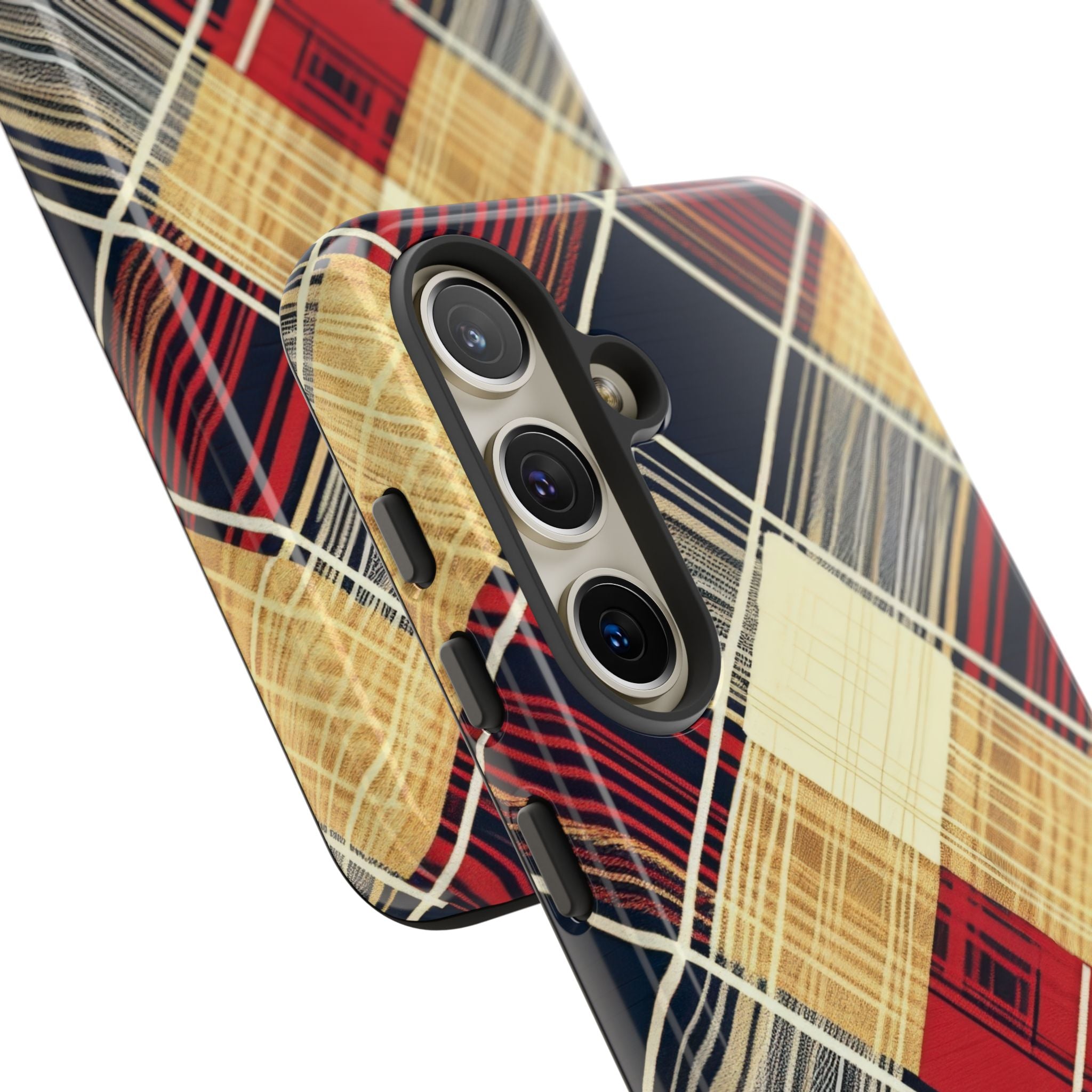 Plaid Diamond Tapestry Samsung S24 - Tough