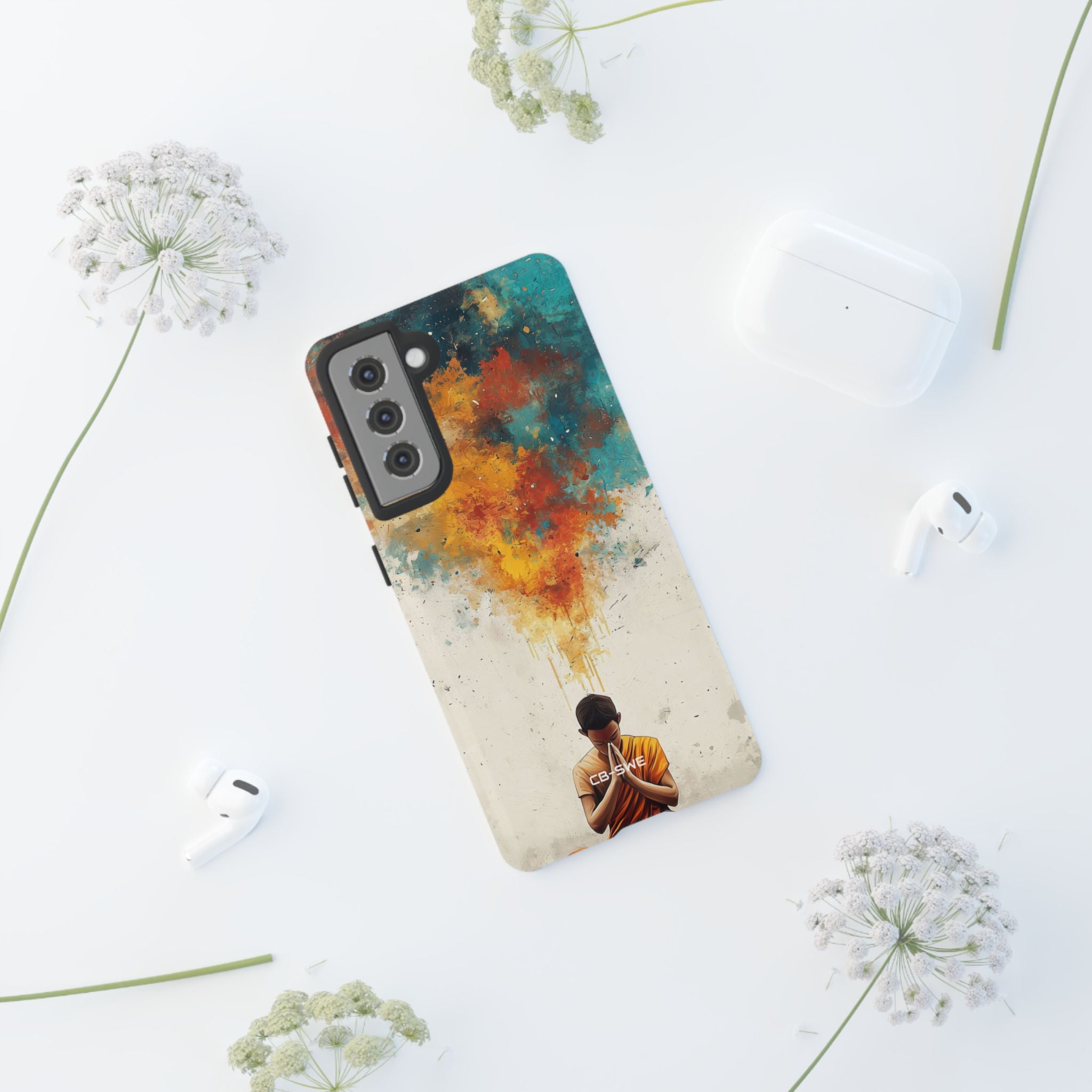 Monk Embracing Enlightenment - Samsung Case