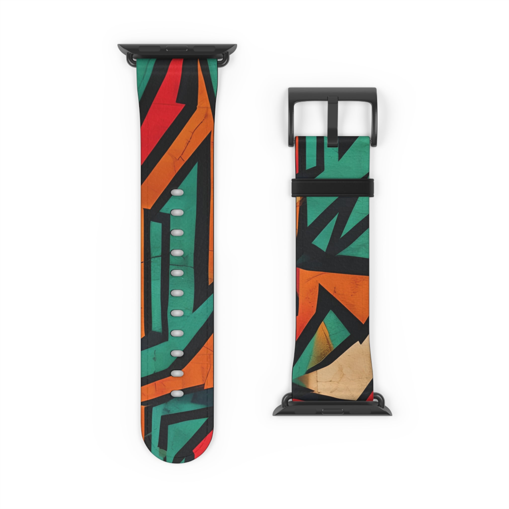 Jagged Flame - Watch Band