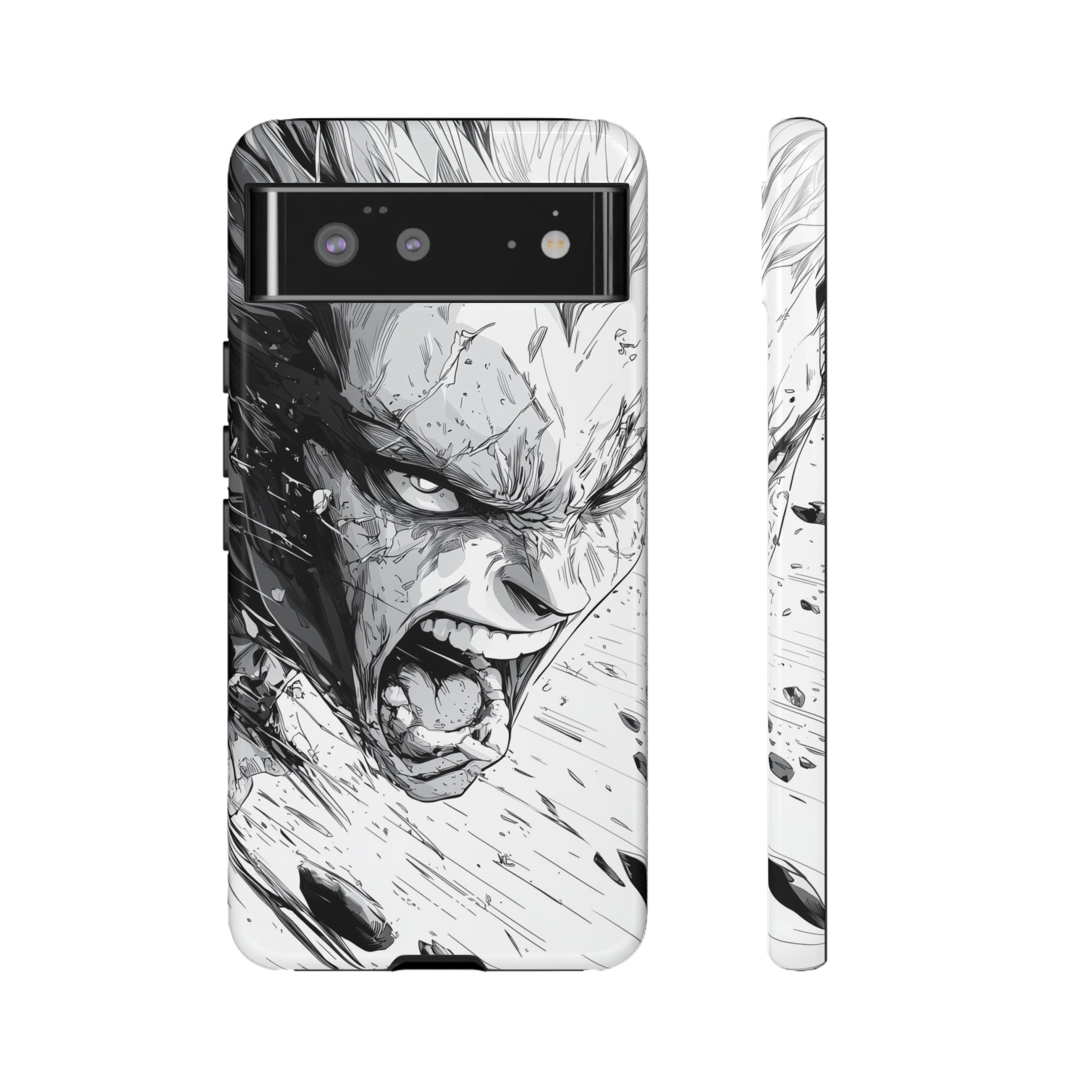 Fierce Emotion Erupts - Google Pixel Case