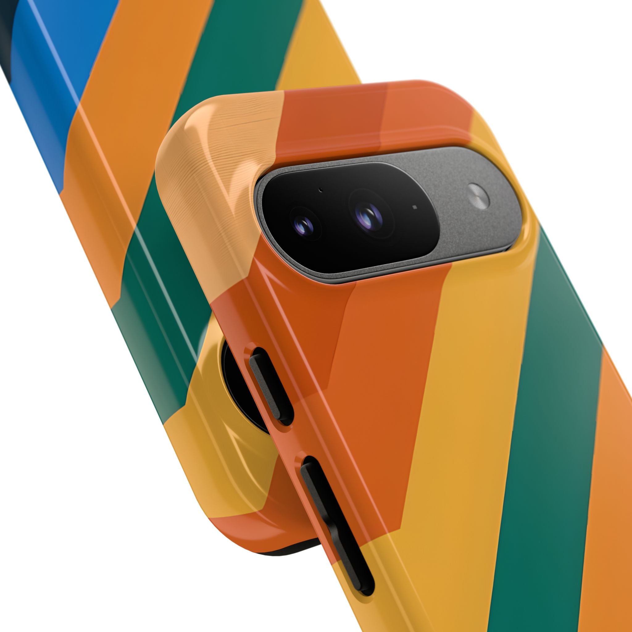 Vibrant Geometric Harmony - Google Pixel Case