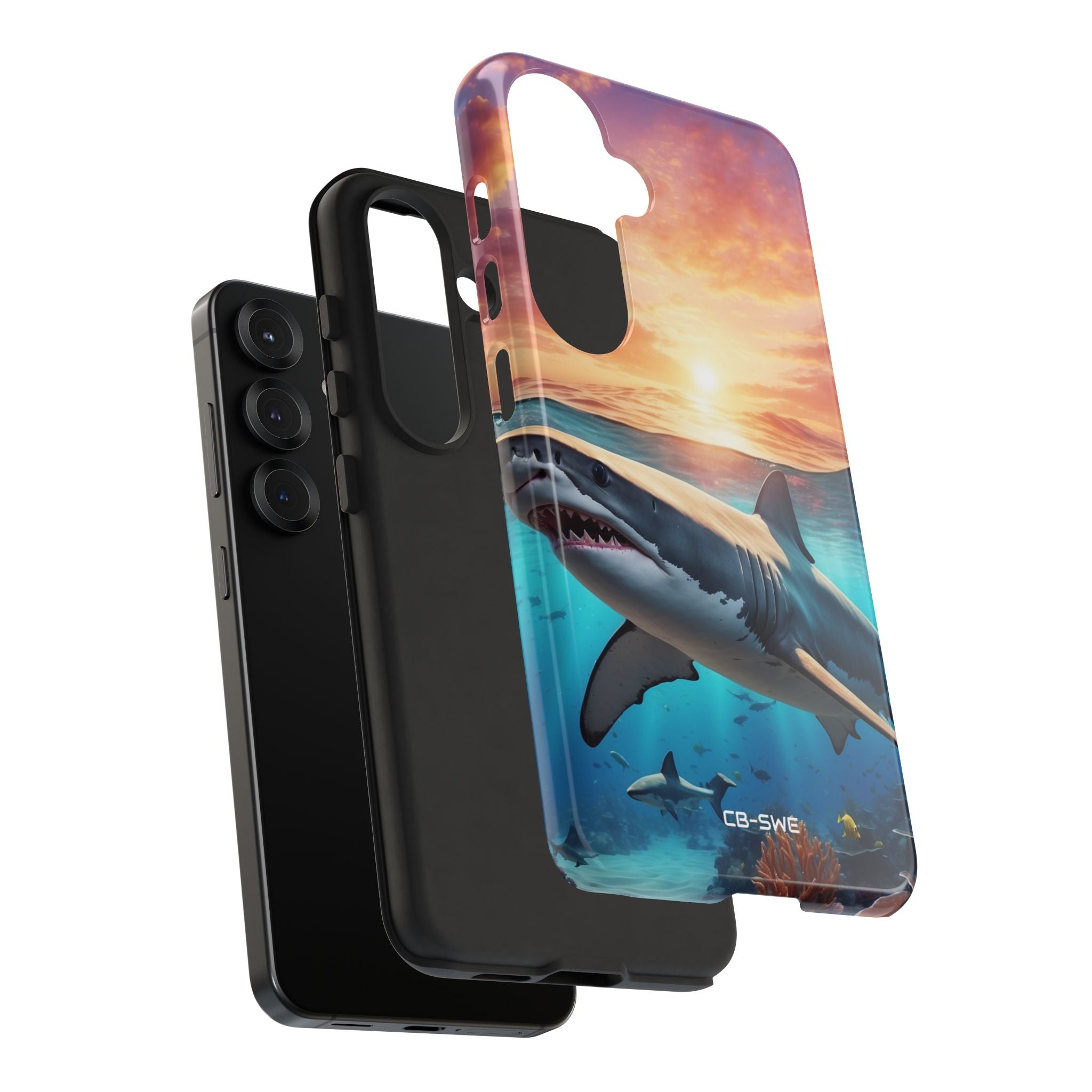 Shark Swims Through - Samsung Case