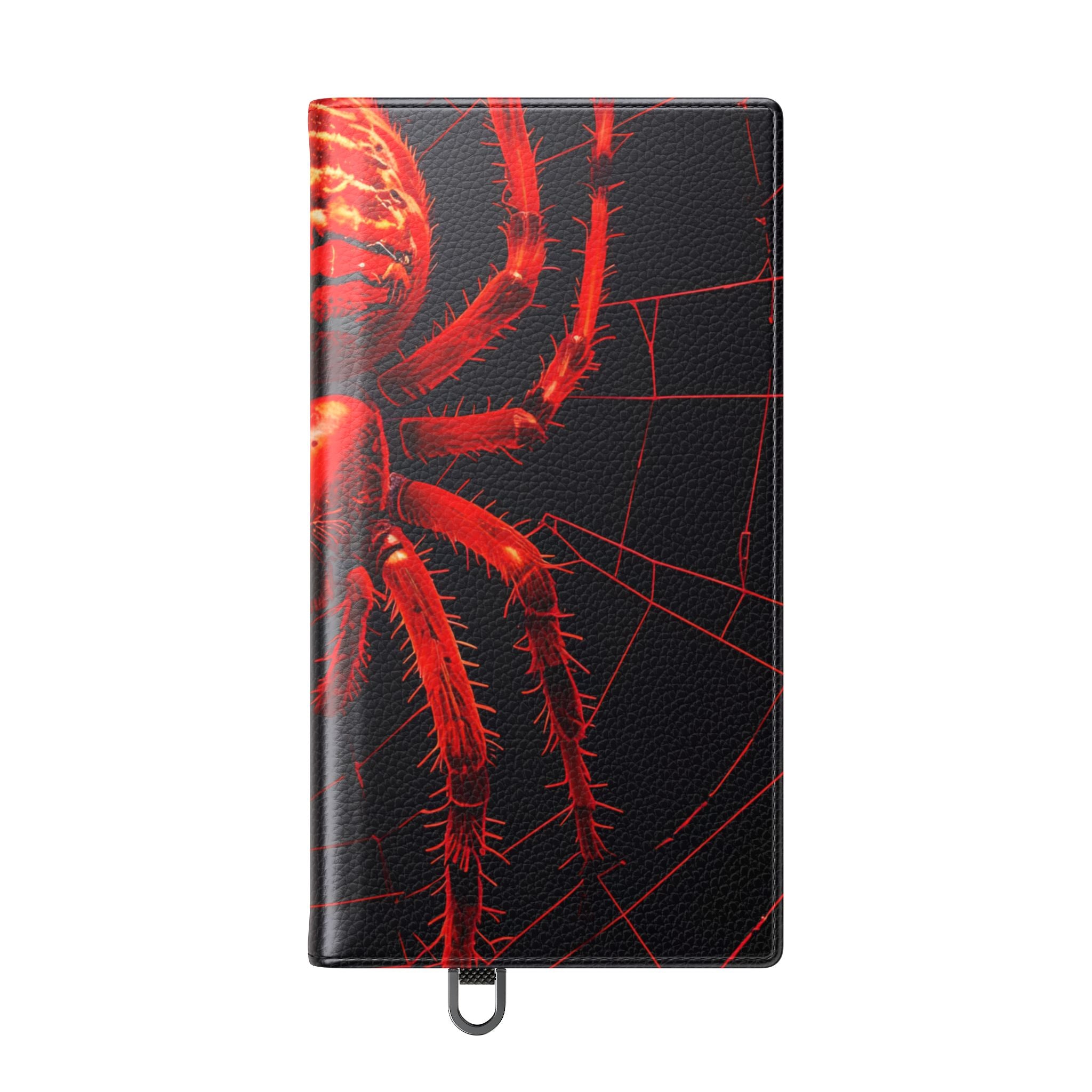 Crimson Spinnenweb - Samsung S24 Ultra Case - Portemonnee
