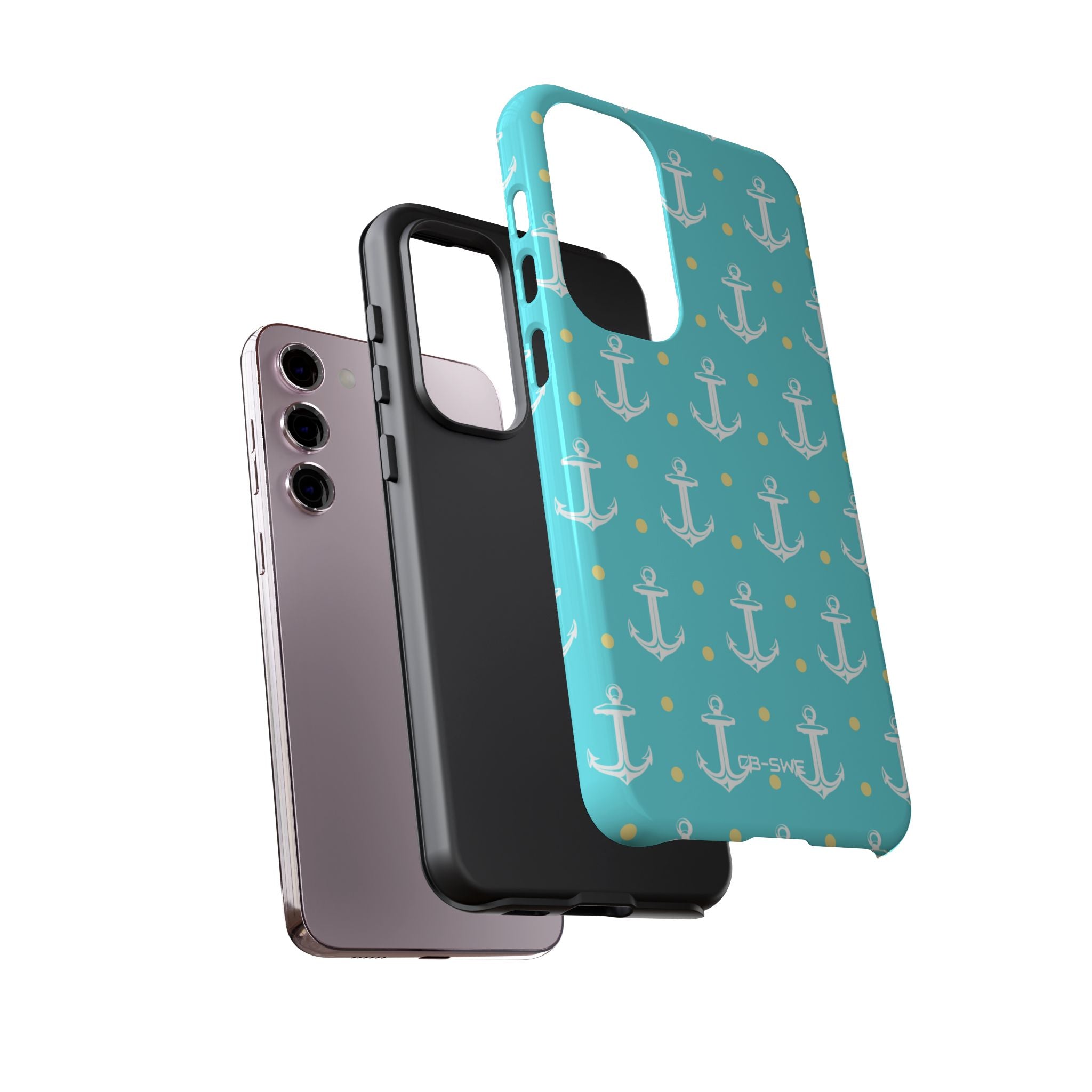 Nautical Anchors & Dots - Samsung Case