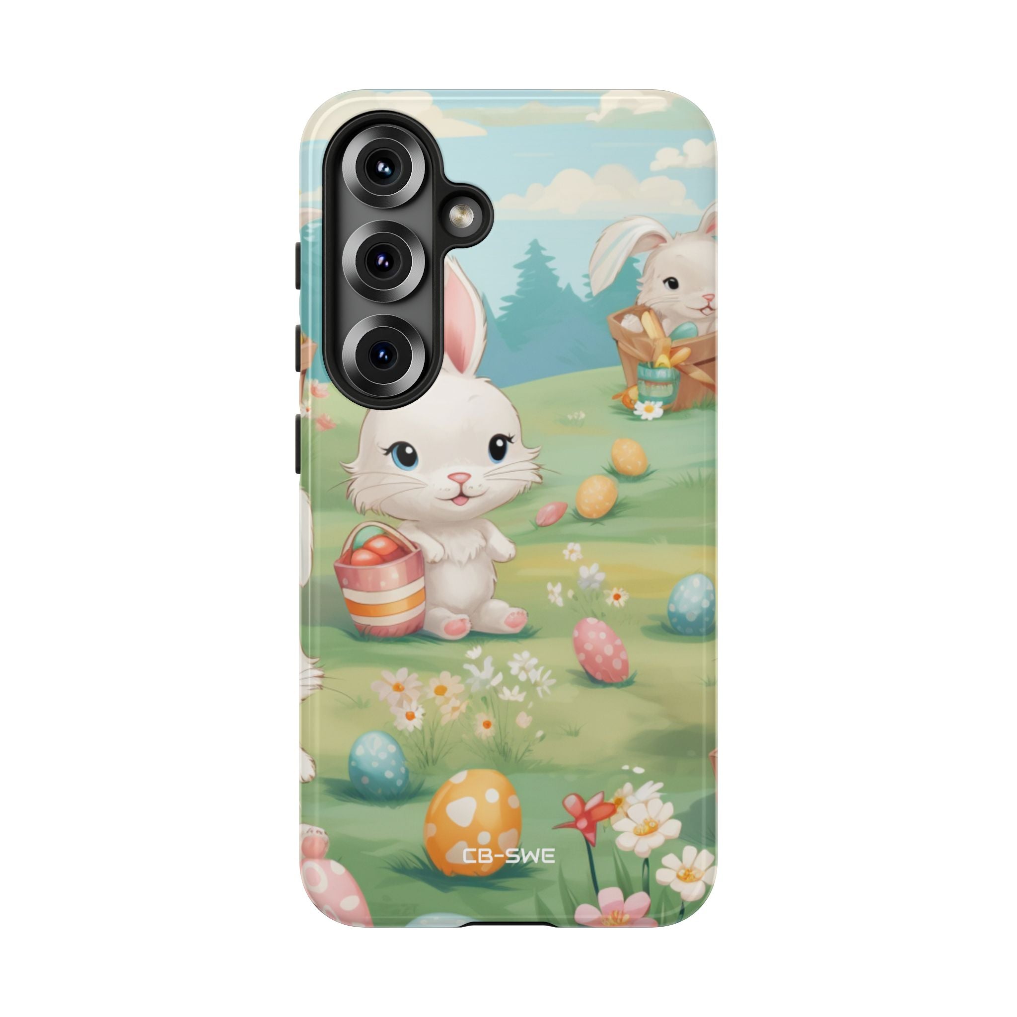 Bunnies Hunt Eggs - Samsung Case