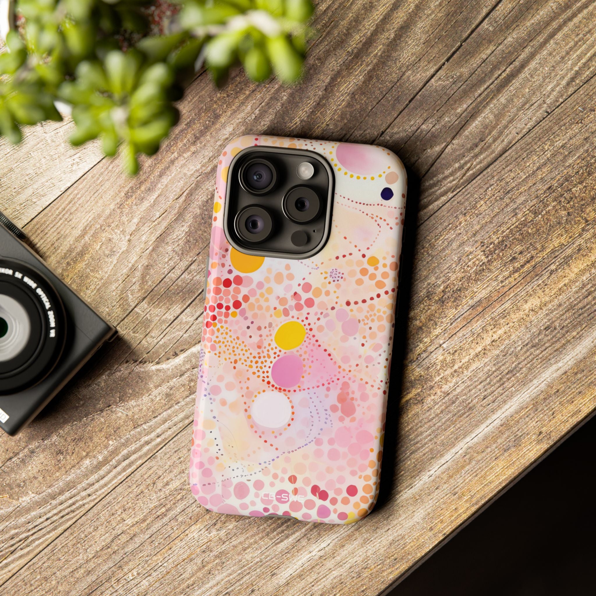 Bubbles Dance Light - iPhone Case