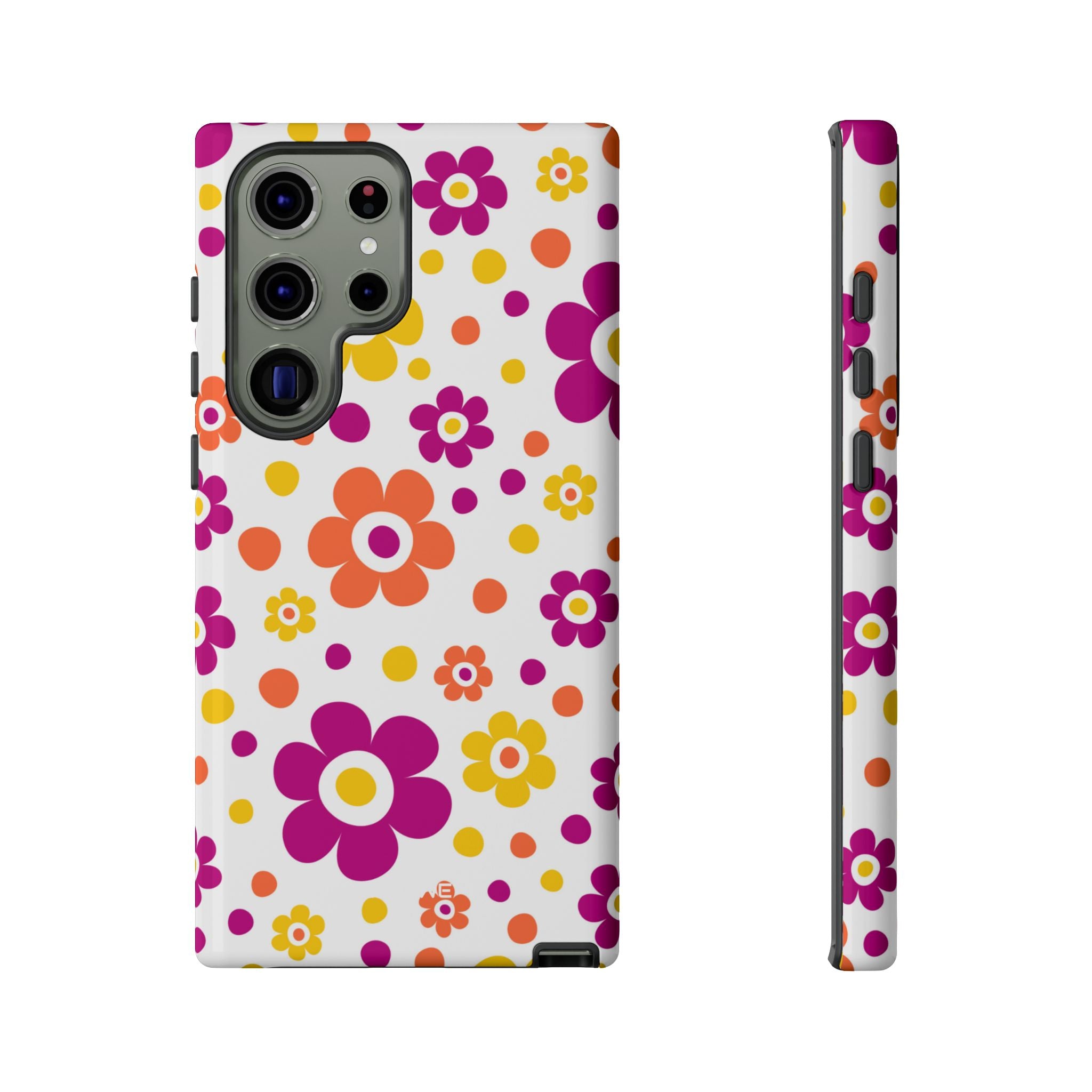 Retro Floral Playfulness - Samsung Case