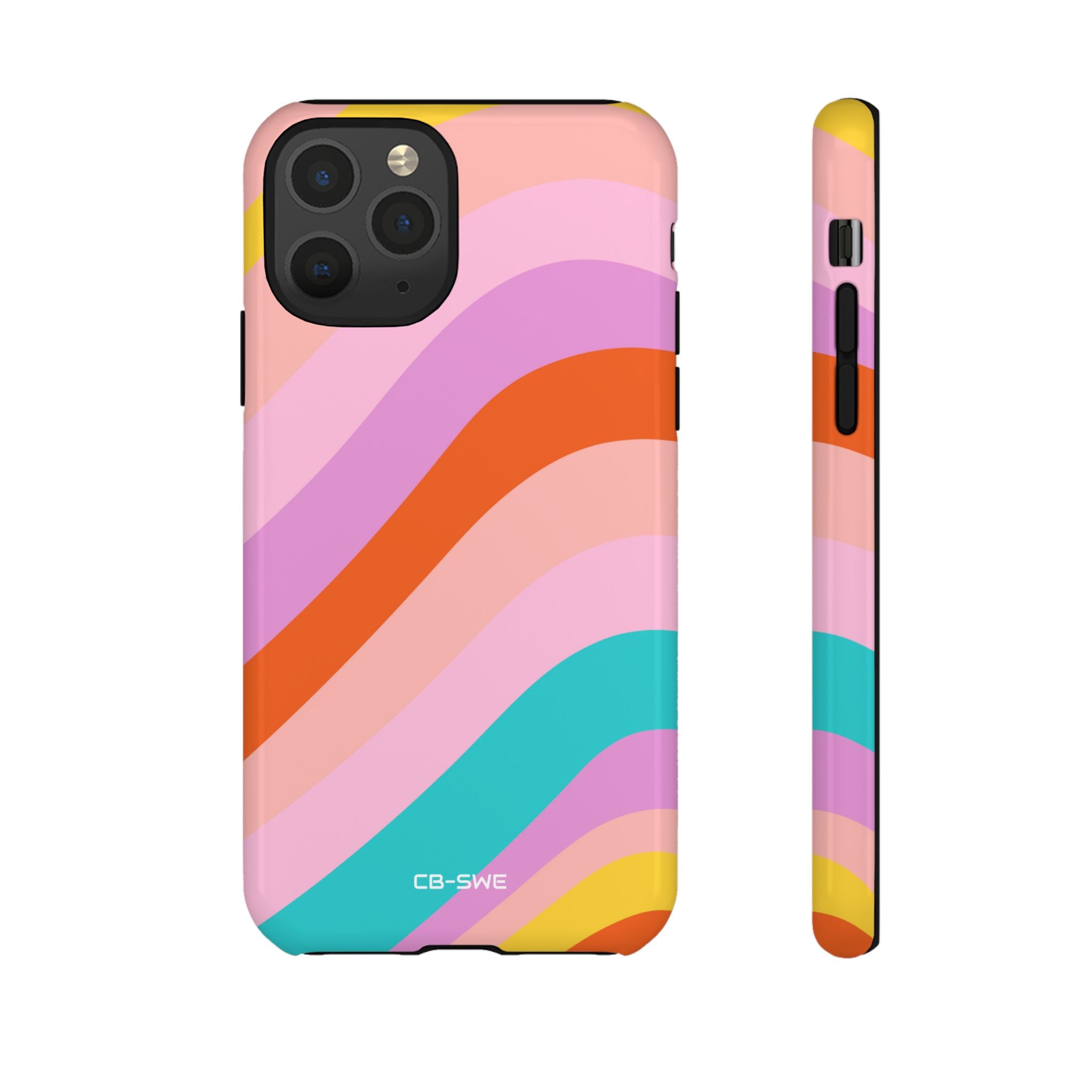 Fluid Color Waves - iPhone Case