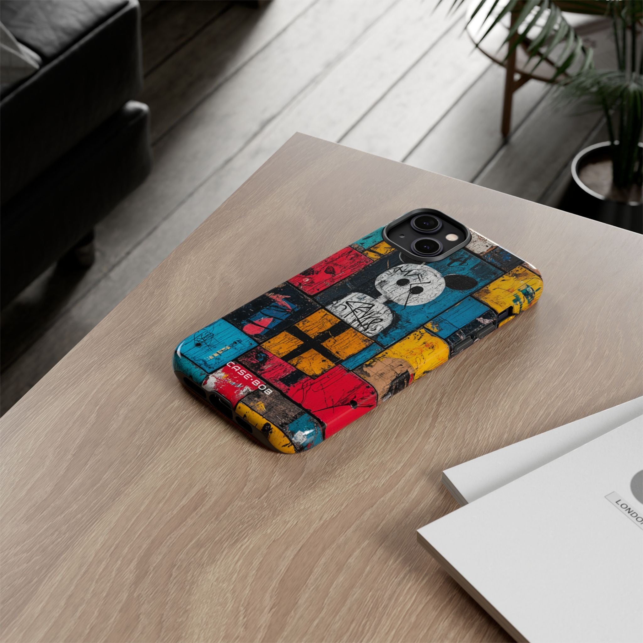 Mickey Mosaic iPhone 14 Plus Case - Tough
