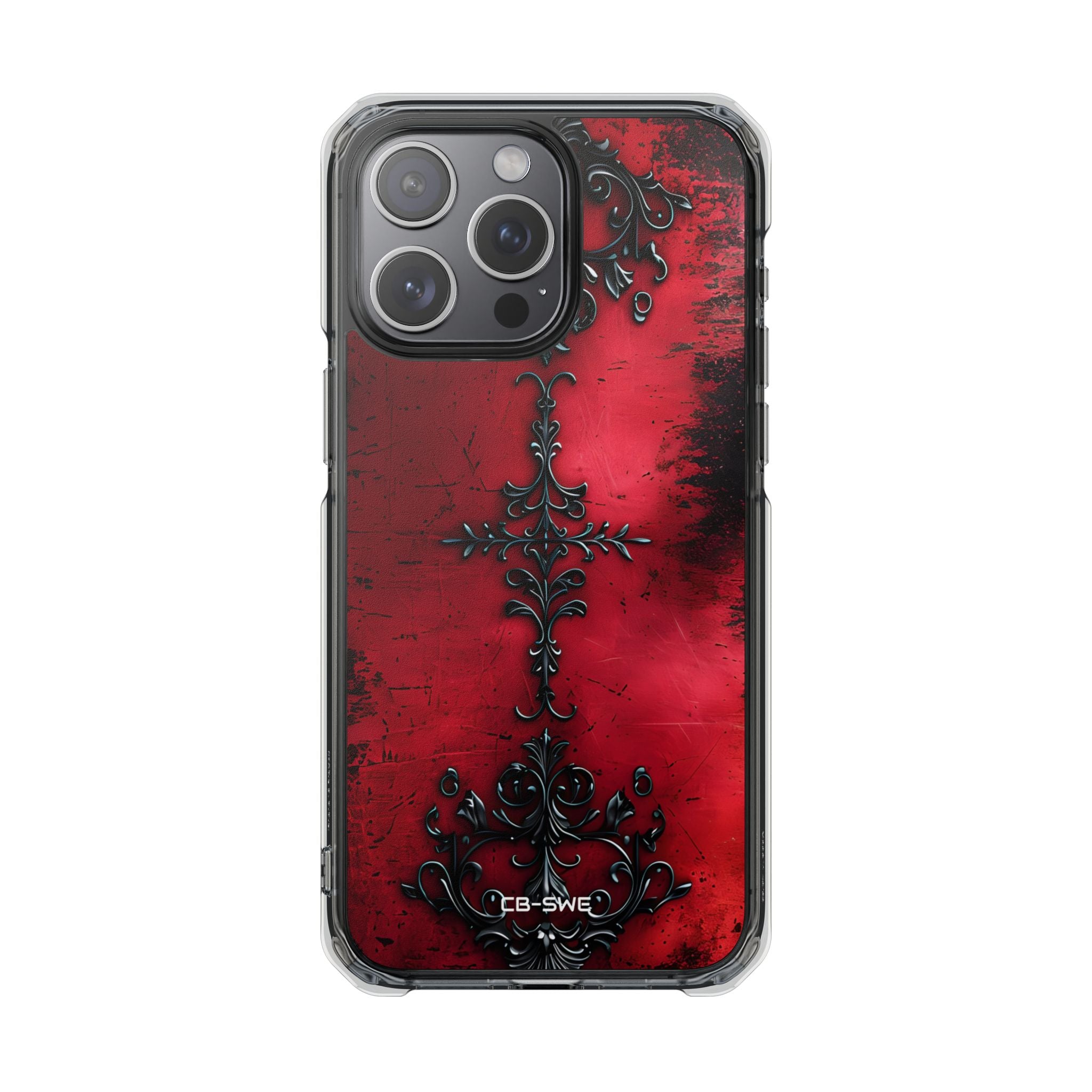 Gothic Crimson Emblem iPhone Case - Impact