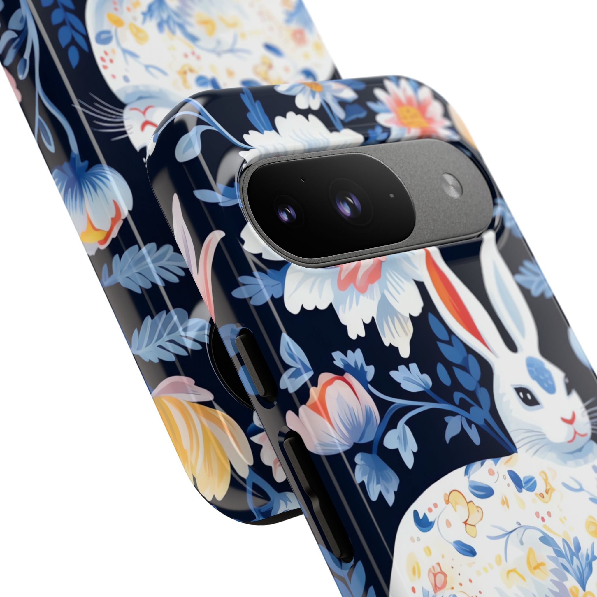 Floral Rabbit Dances - Google Pixel Case