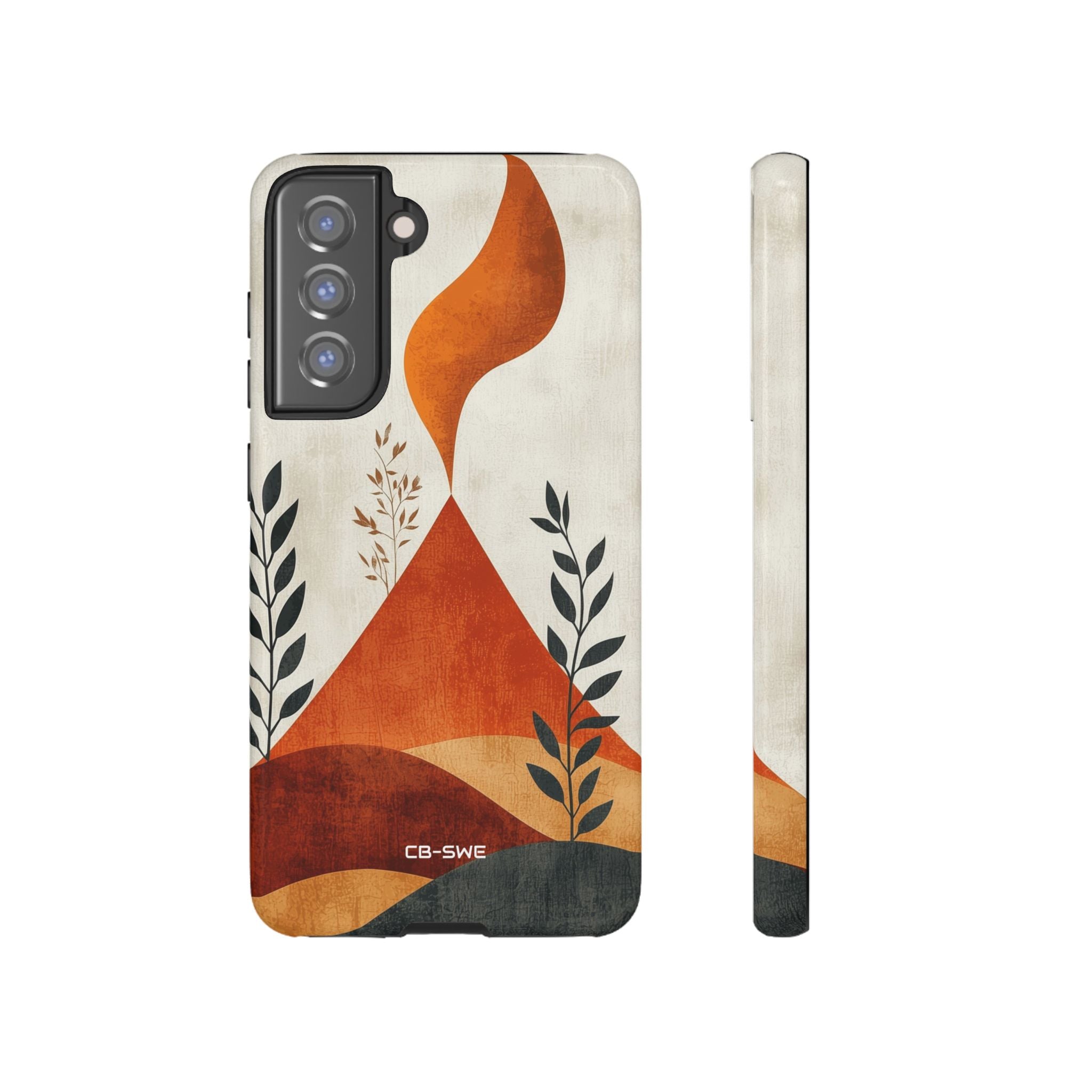 Flames Touch Mountains - Samsung Case