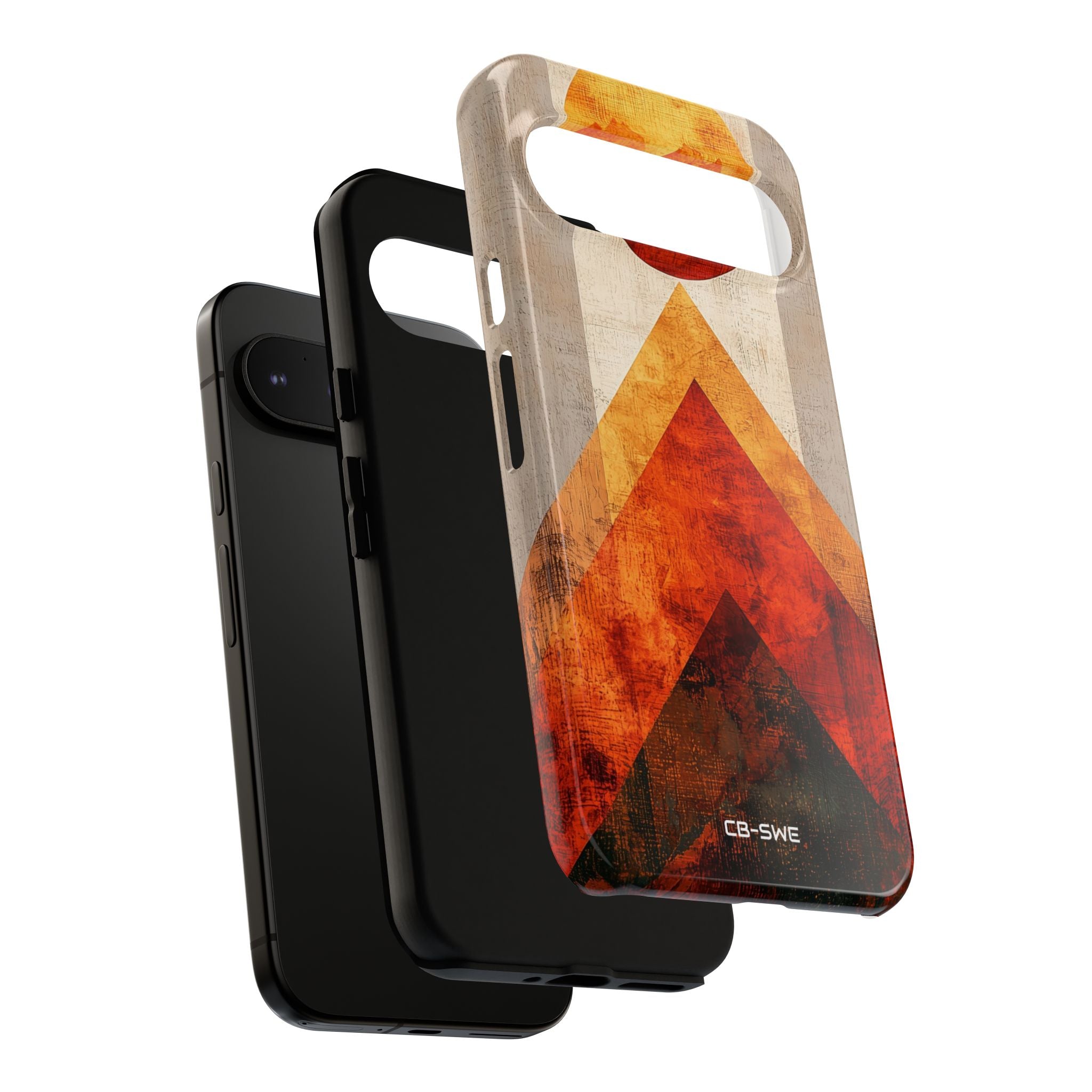 Sun Embraces Mountains - Google Pixel Case