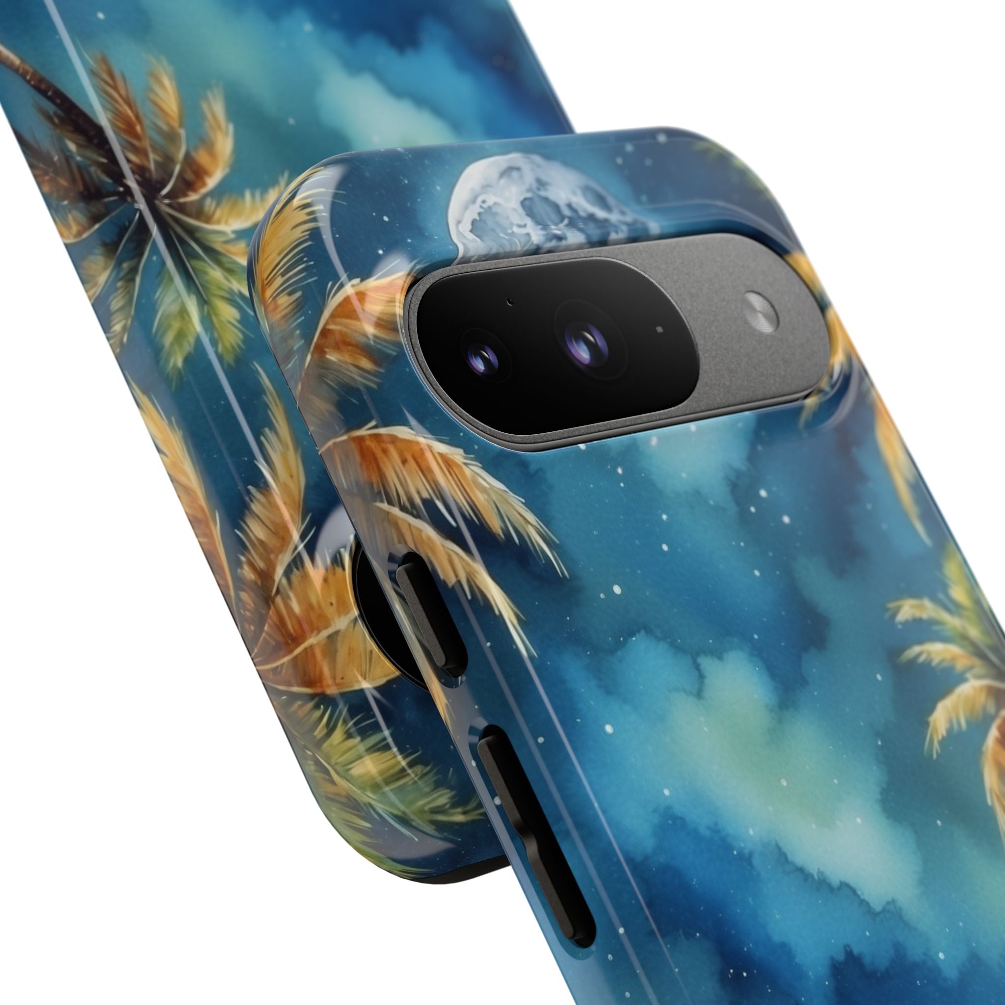Moonlight Kisses Waves - Google Pixel Case