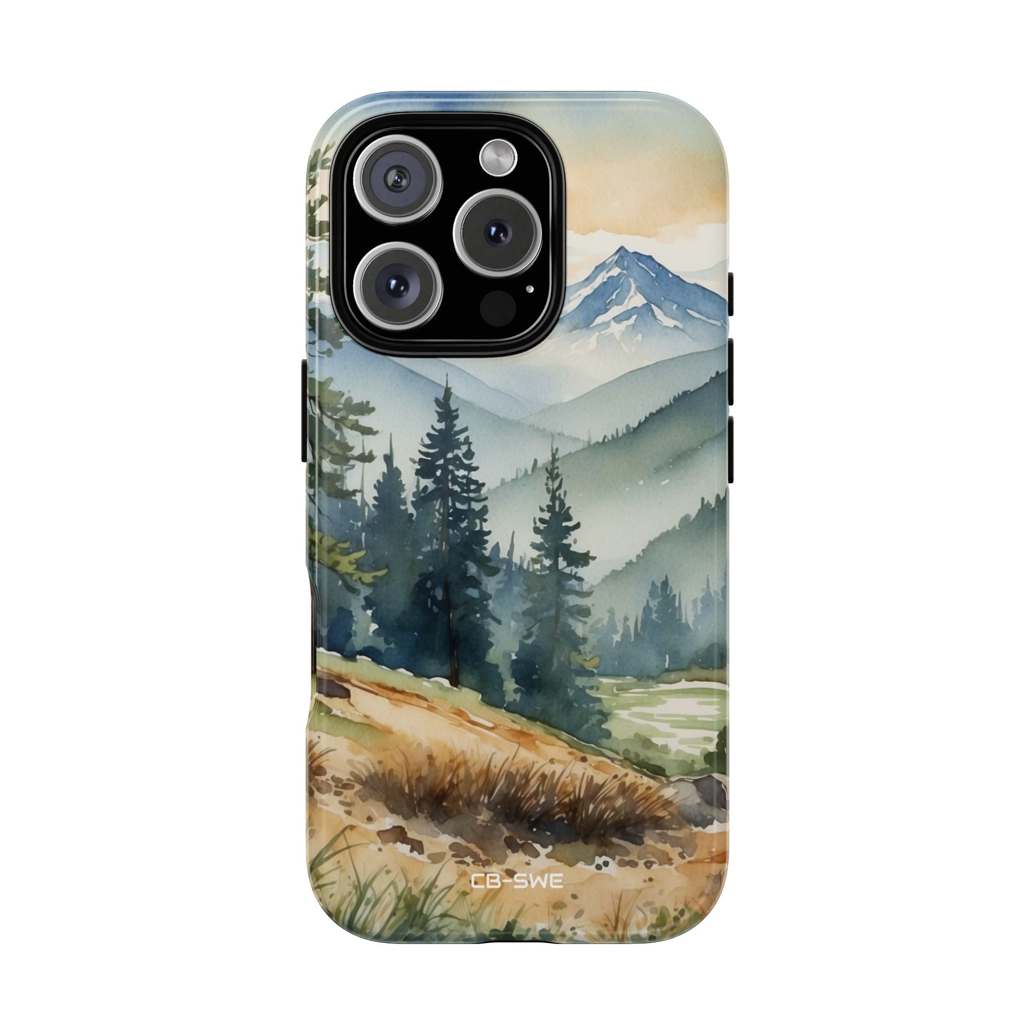 Whispers Paint Horizon - iPhone Case