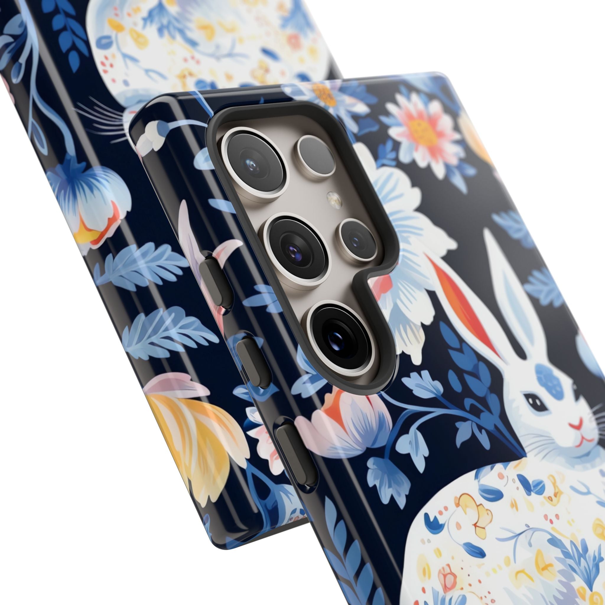 Floral Rabbit Dances - Samsung Case