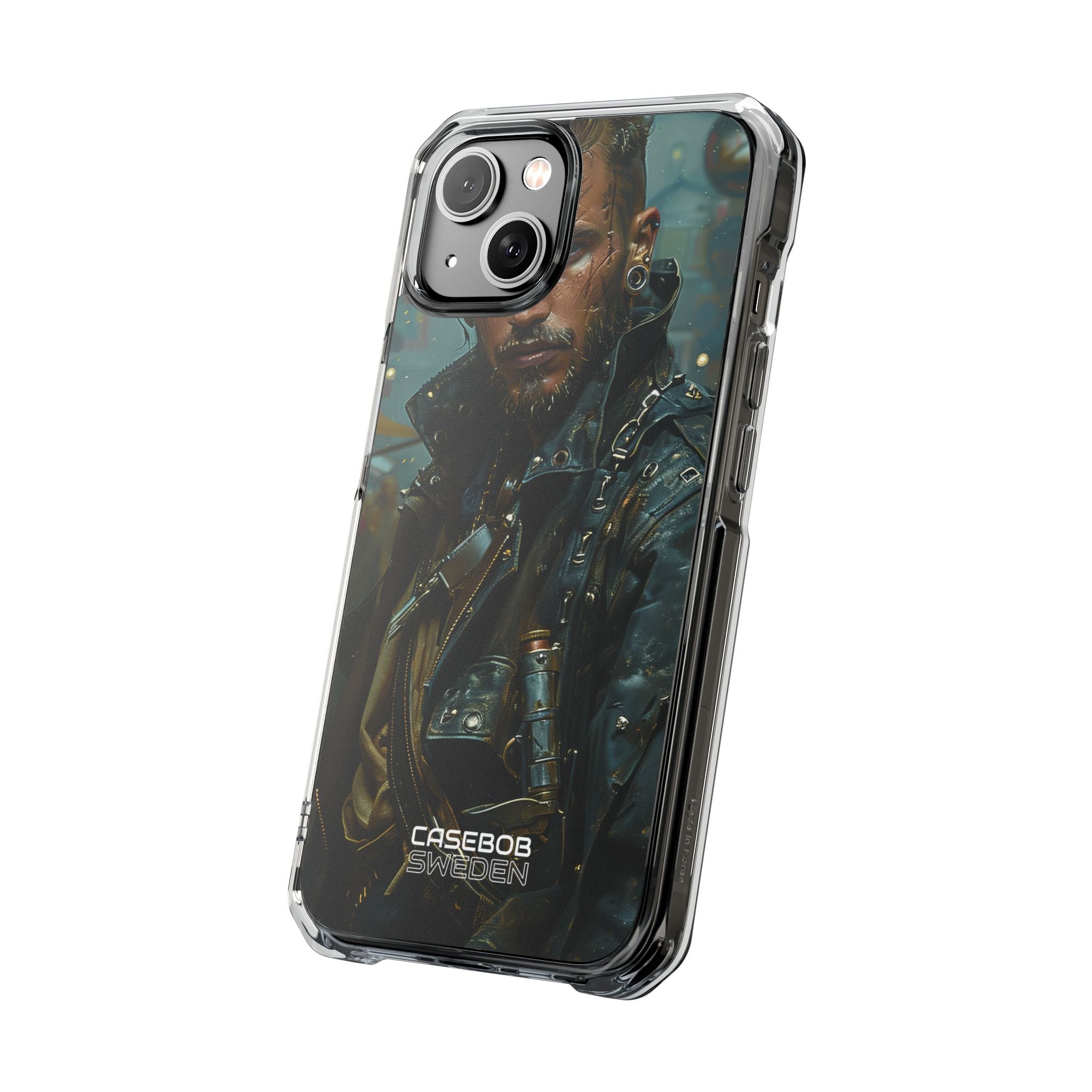 Cyber Rebel Portrait iPhone 14 - Impact Clear+