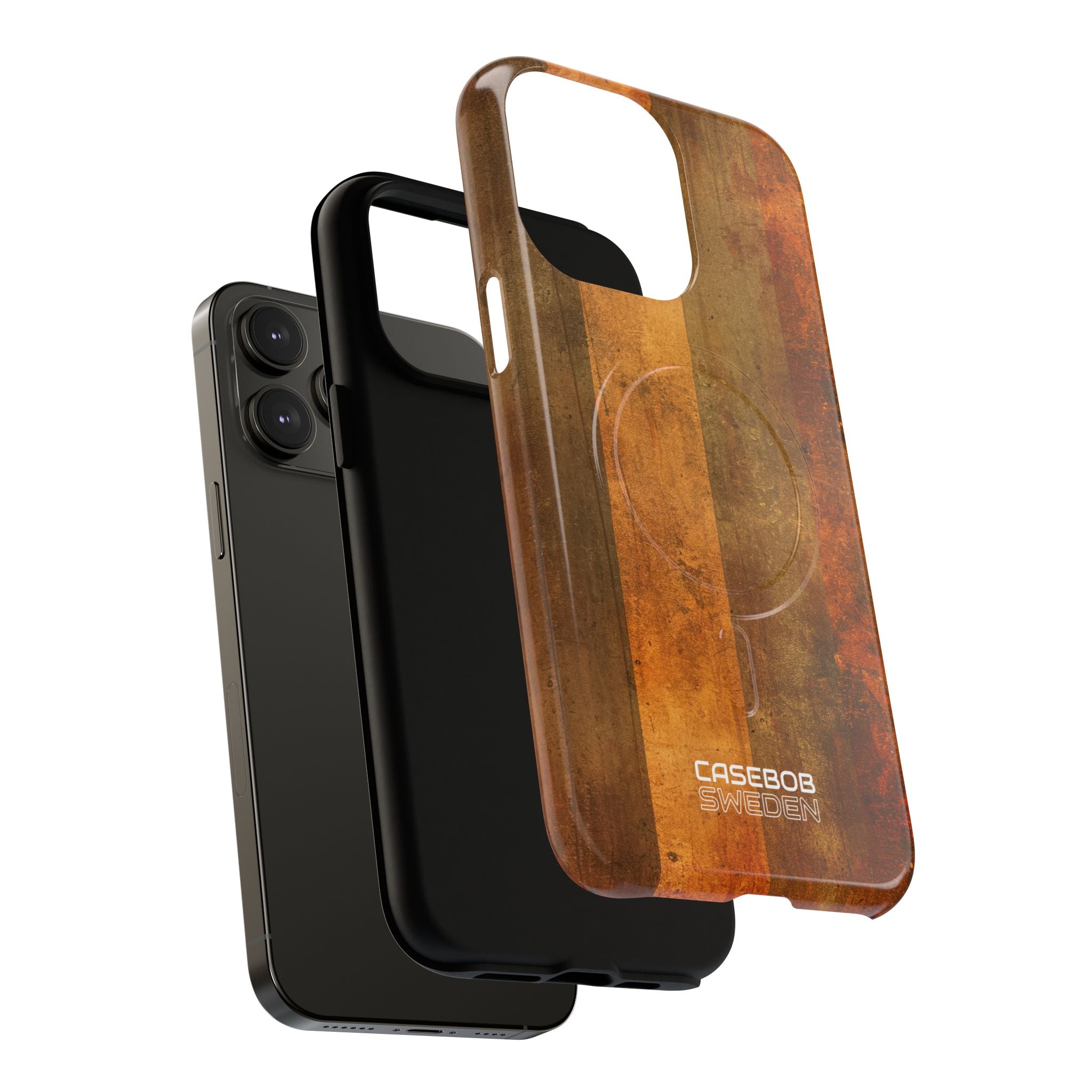 Rustic Striped Texture iPhone 14 - Tough+
